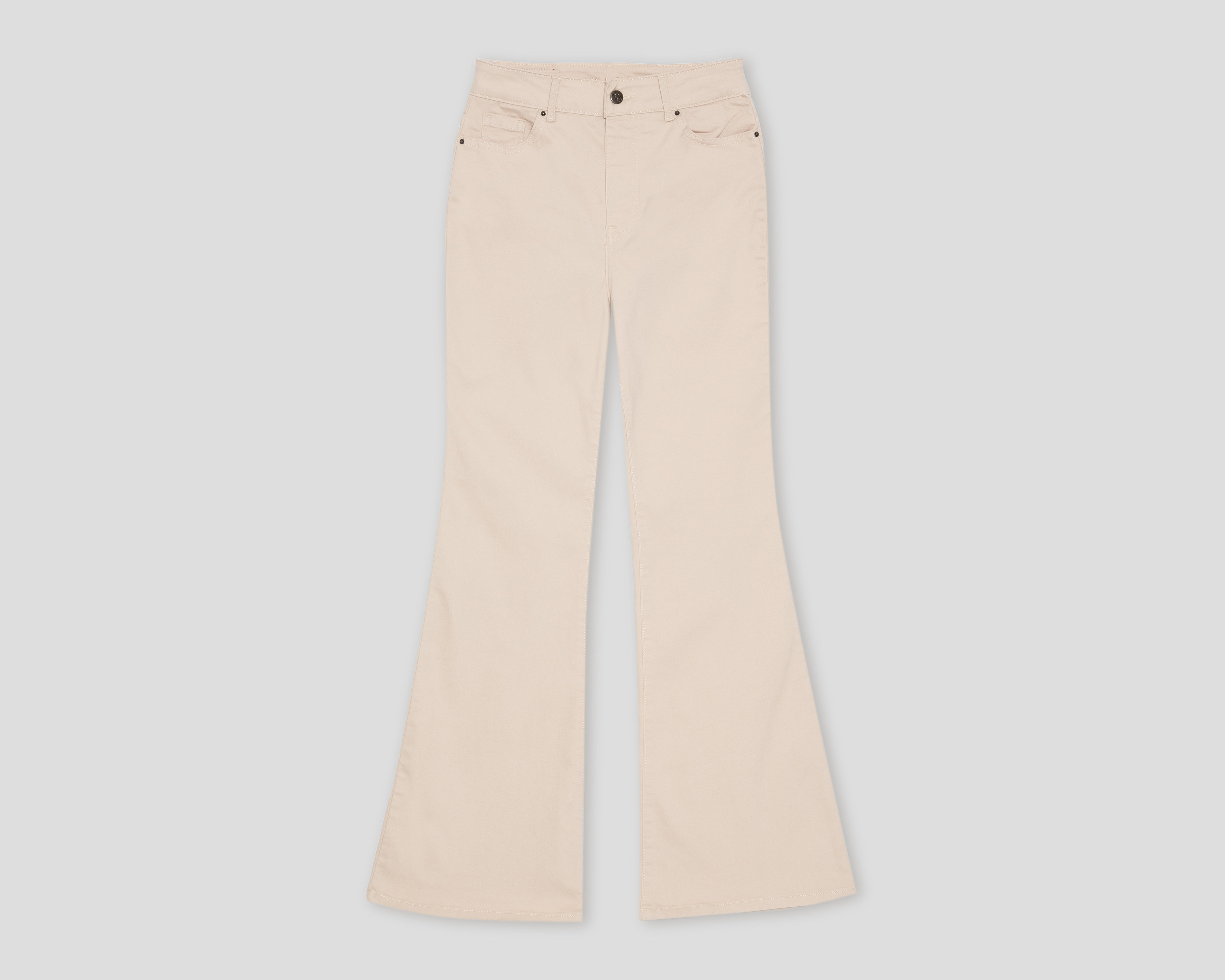 Foto 2 pulgar | Foto 1 | Pantalón de Gabardina Boy London Beige para Mujer