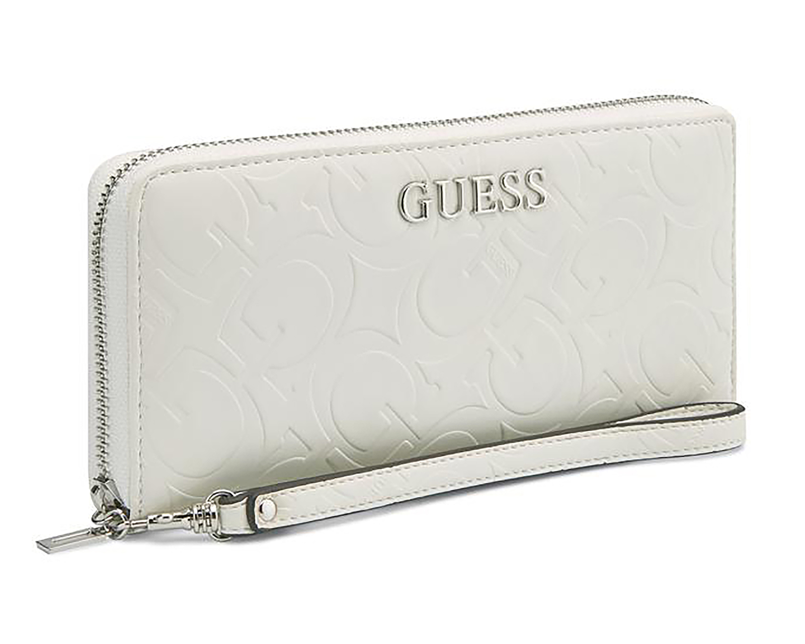 Foto 3 pulgar | Foto 2 | Cartera para Mujer Guess Blanca