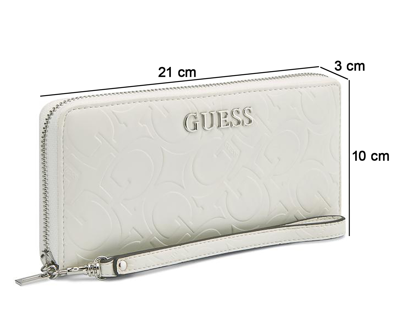 Foto 6 pulgar | Foto 5 | Cartera para Mujer Guess Blanca