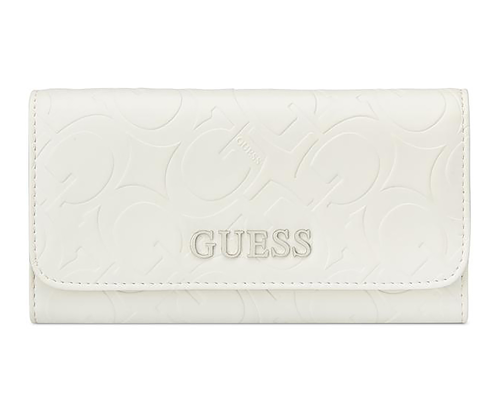 Foto 2 pulgar | Foto 1 | Cartera para Mujer Guess Blanca