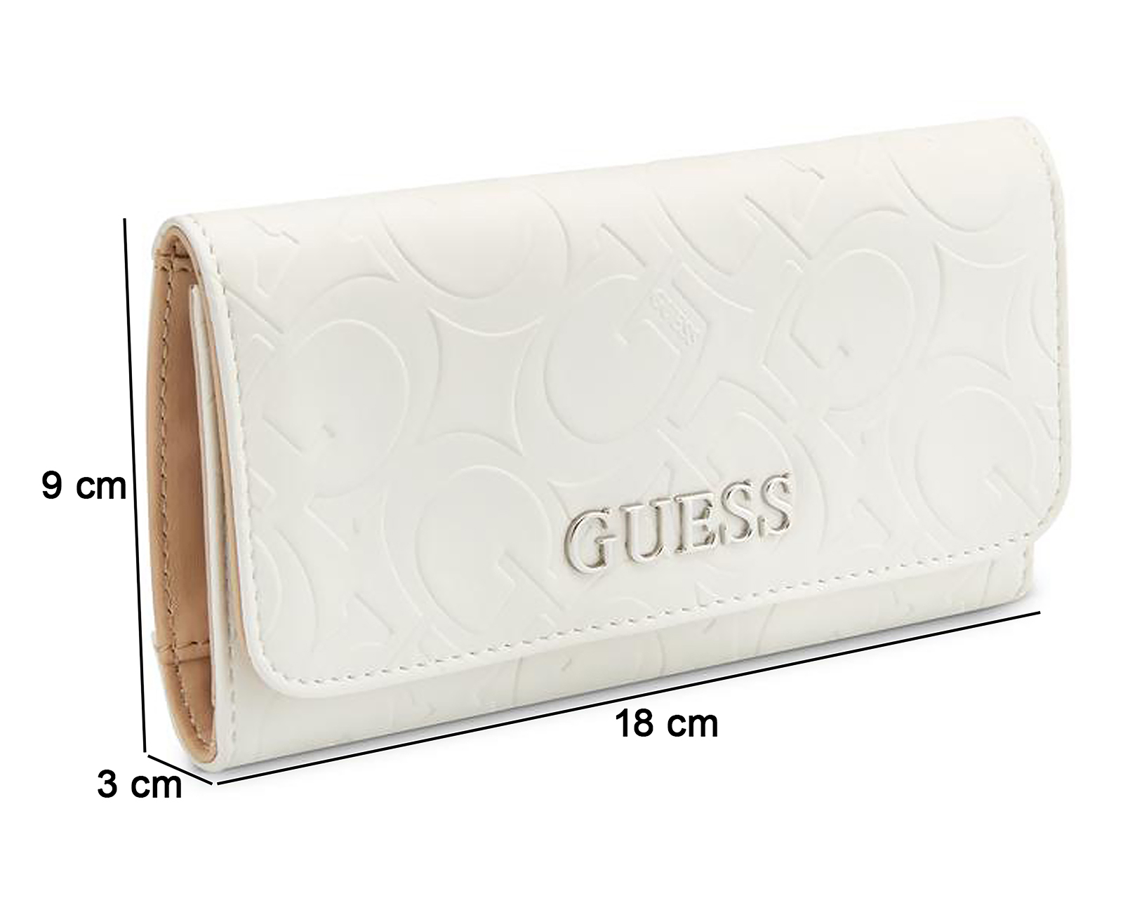 Foto 6 pulgar | Foto 5 | Cartera para Mujer Guess Blanca