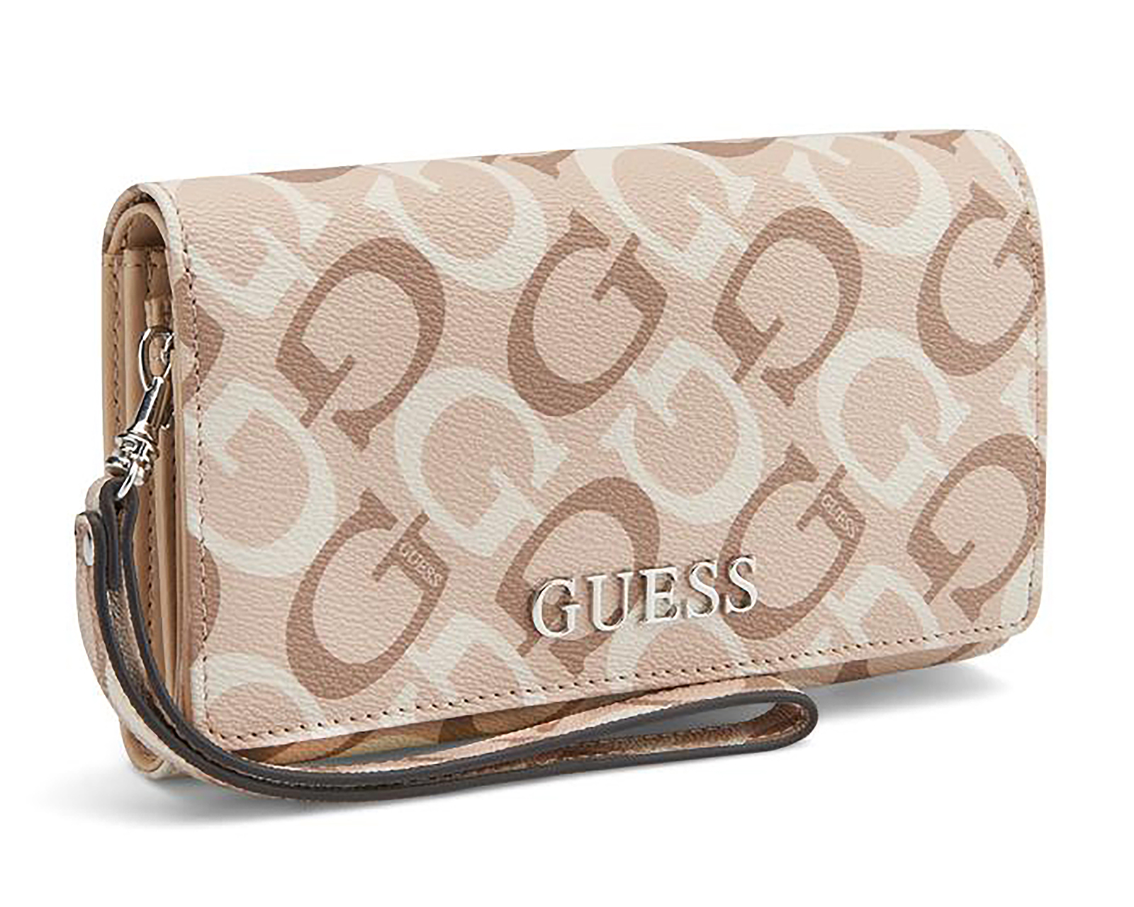 Foto 3 pulgar | Foto 2 | Cartera para Mujer Guess Café