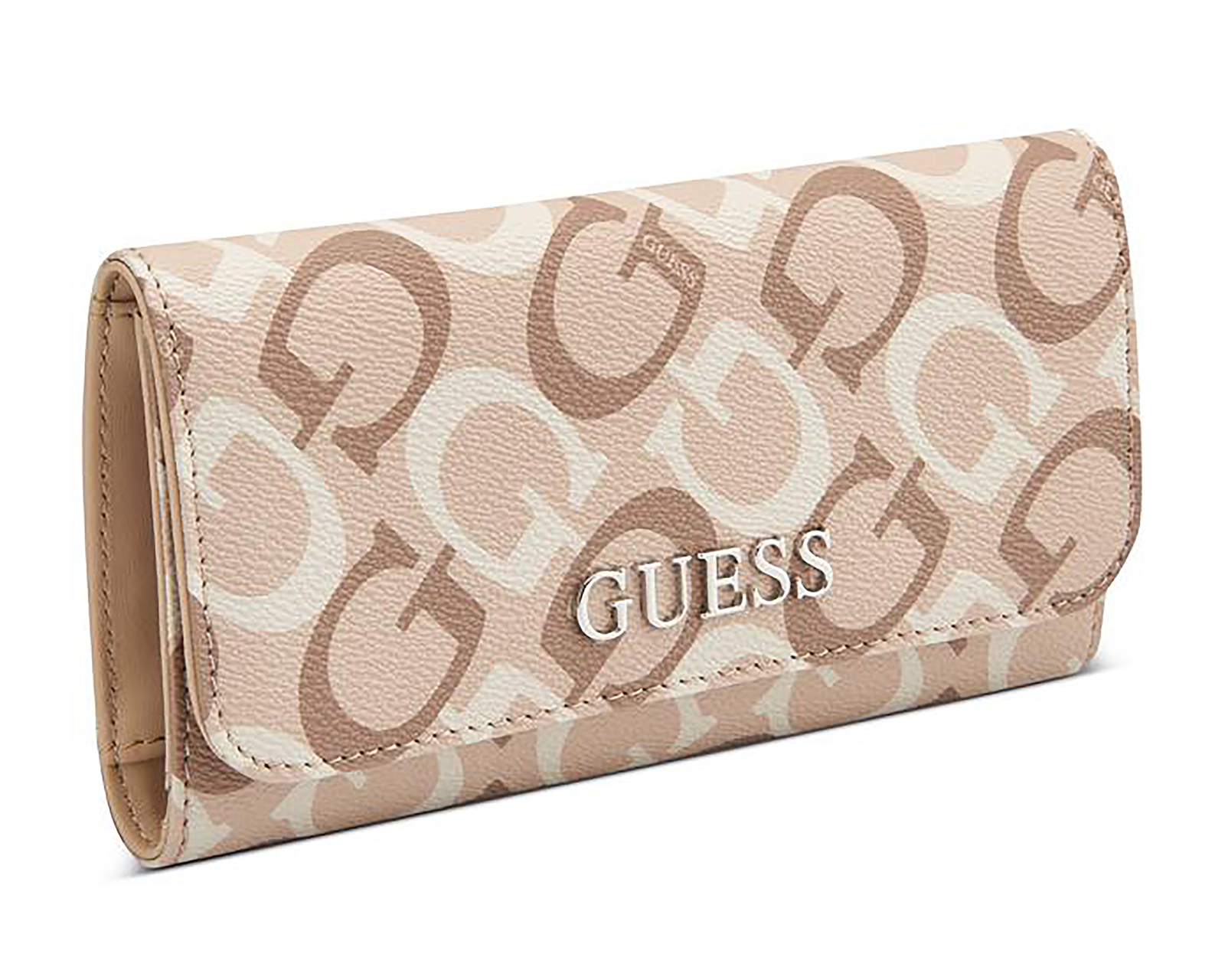 Foto 3 pulgar | Foto 2 | Cartera para Mujer Guess Café