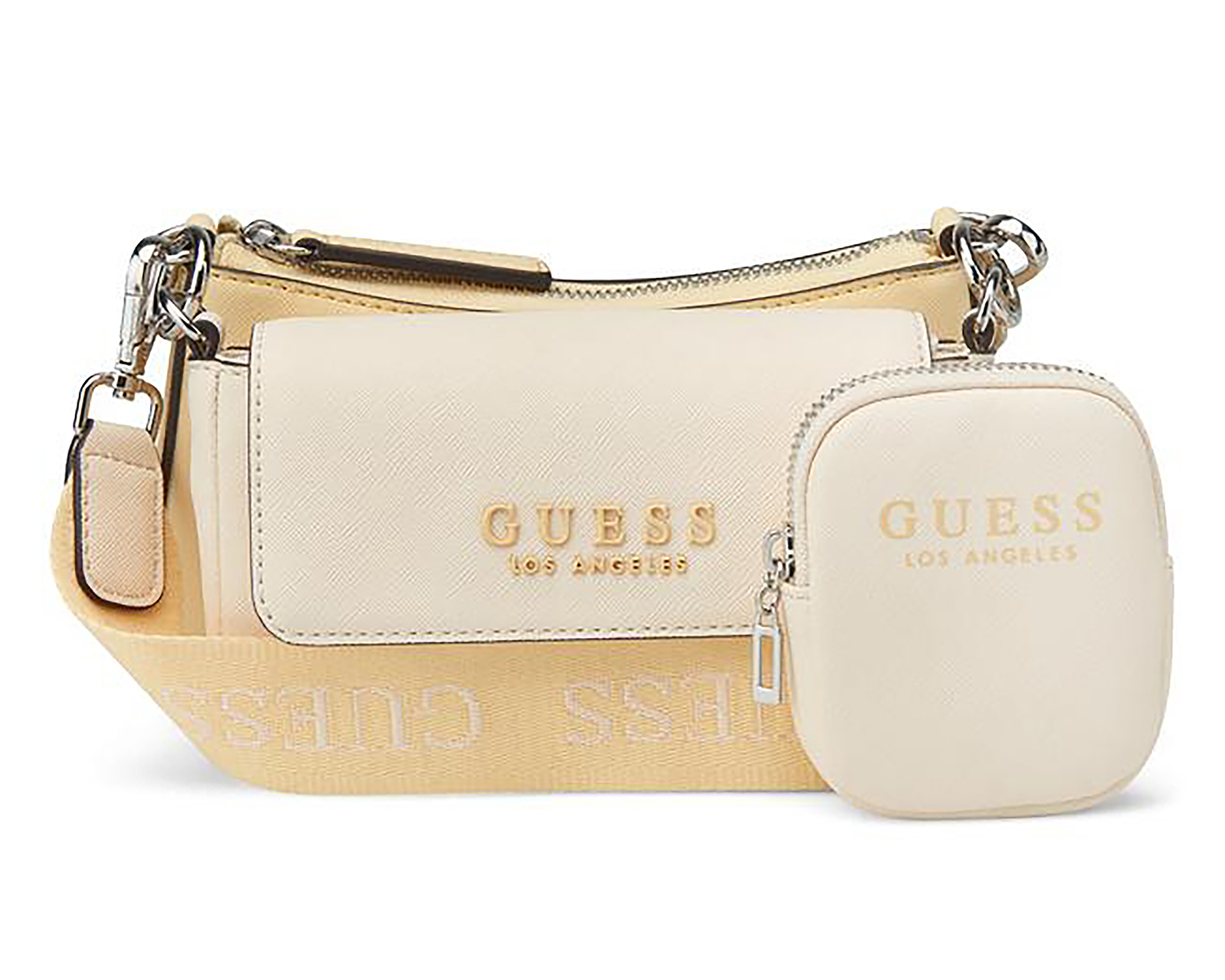 Foto 2 pulgar | Foto 1 | Bolsa Cruzada Guess Abbie con Monedero