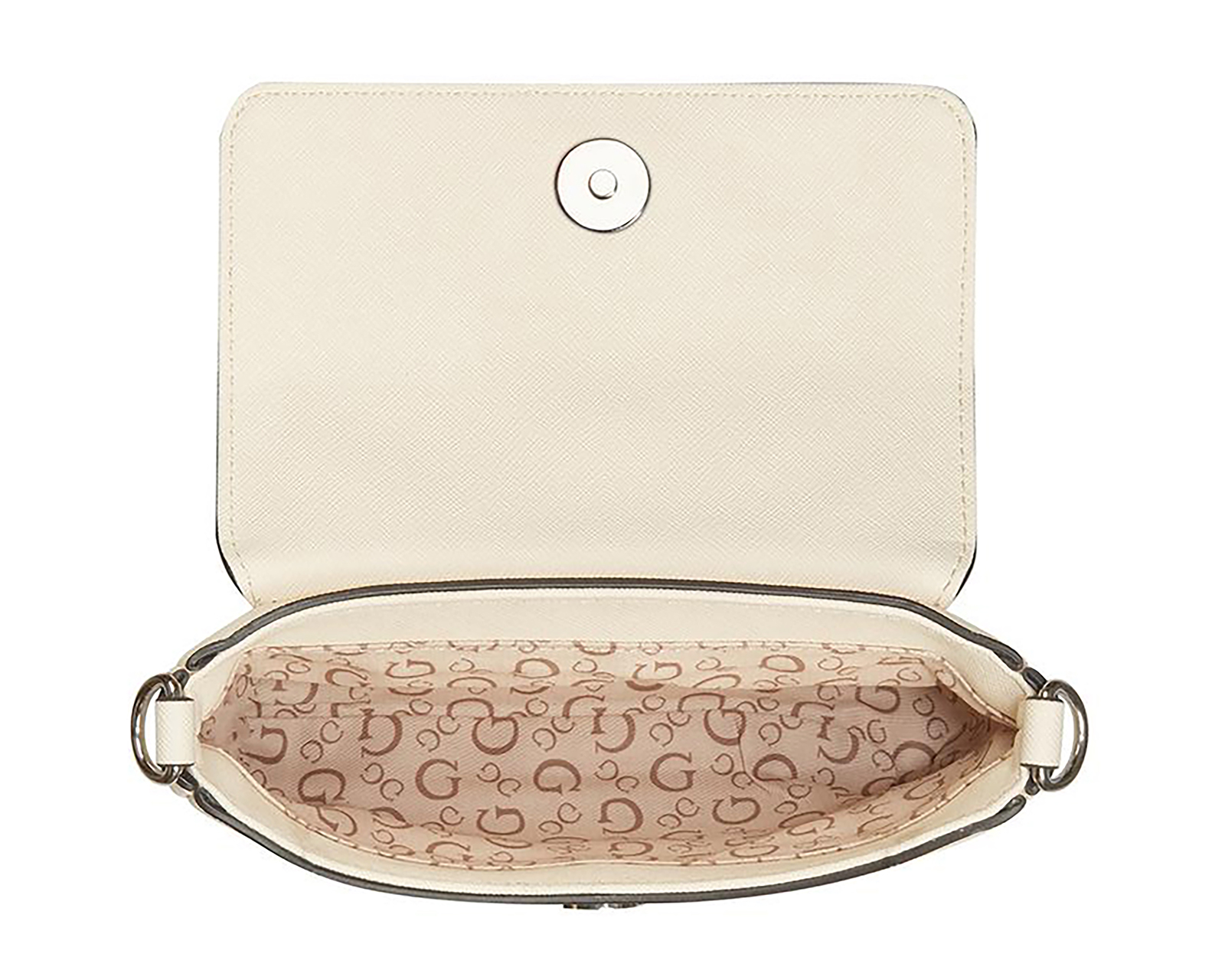 Foto 5 pulgar | Foto 4 | Bolsa Cruzada Guess Abbie con Monedero