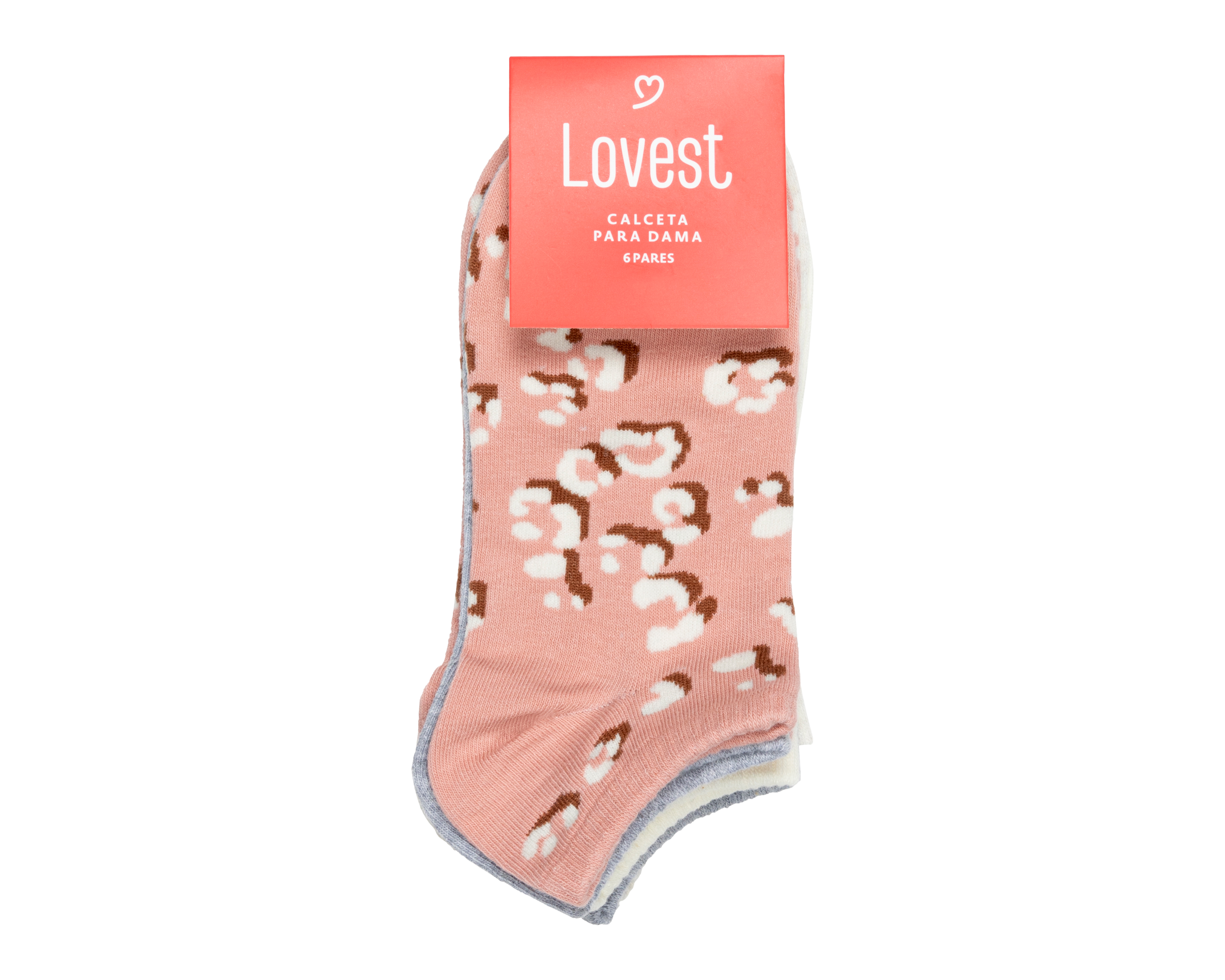 Foto 3 | Foto 3 | Calcetas Lovest para Mujer 6 Pares