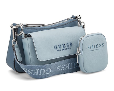 Foto 2 | Foto 2 | Bolsa Cruzada Guess Abbie con Monedero