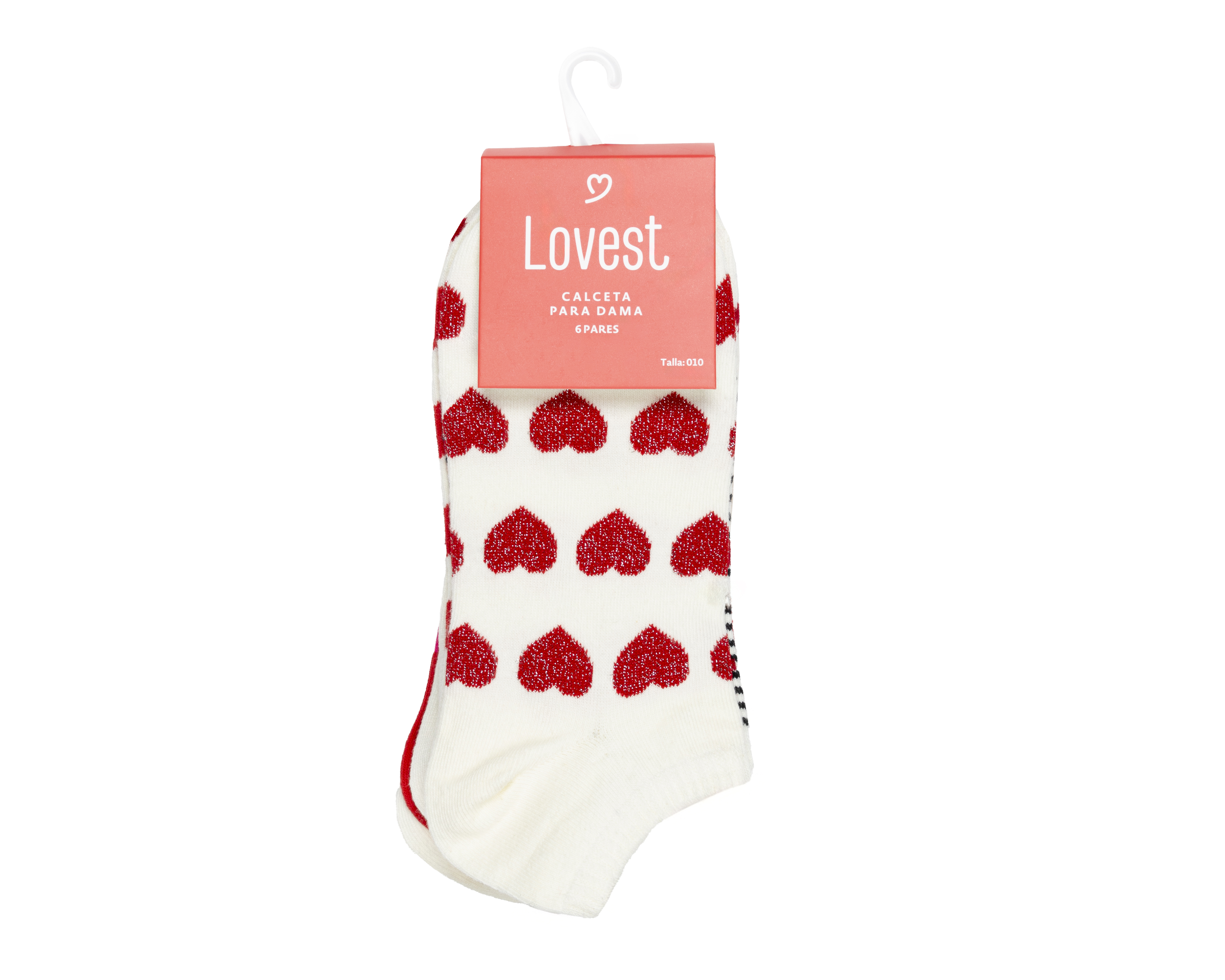 Foto 3 | Foto 3 | Calcetas Lovest para Mujer 6 Pares