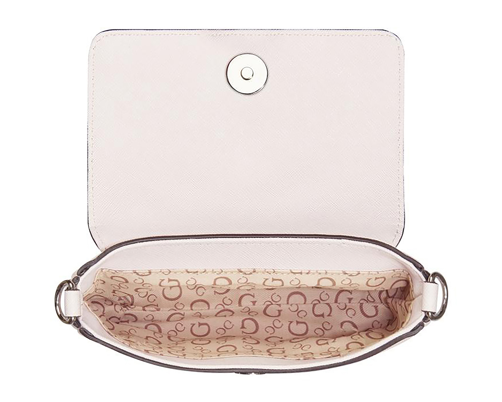 Foto 5 pulgar | Foto 4 | Bolsa Cruzada Guess Abbie con Monedero