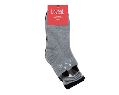Foto 3 | Foto 3 | Calcetas Tobilleras Lovest para Mujer 3 Pares