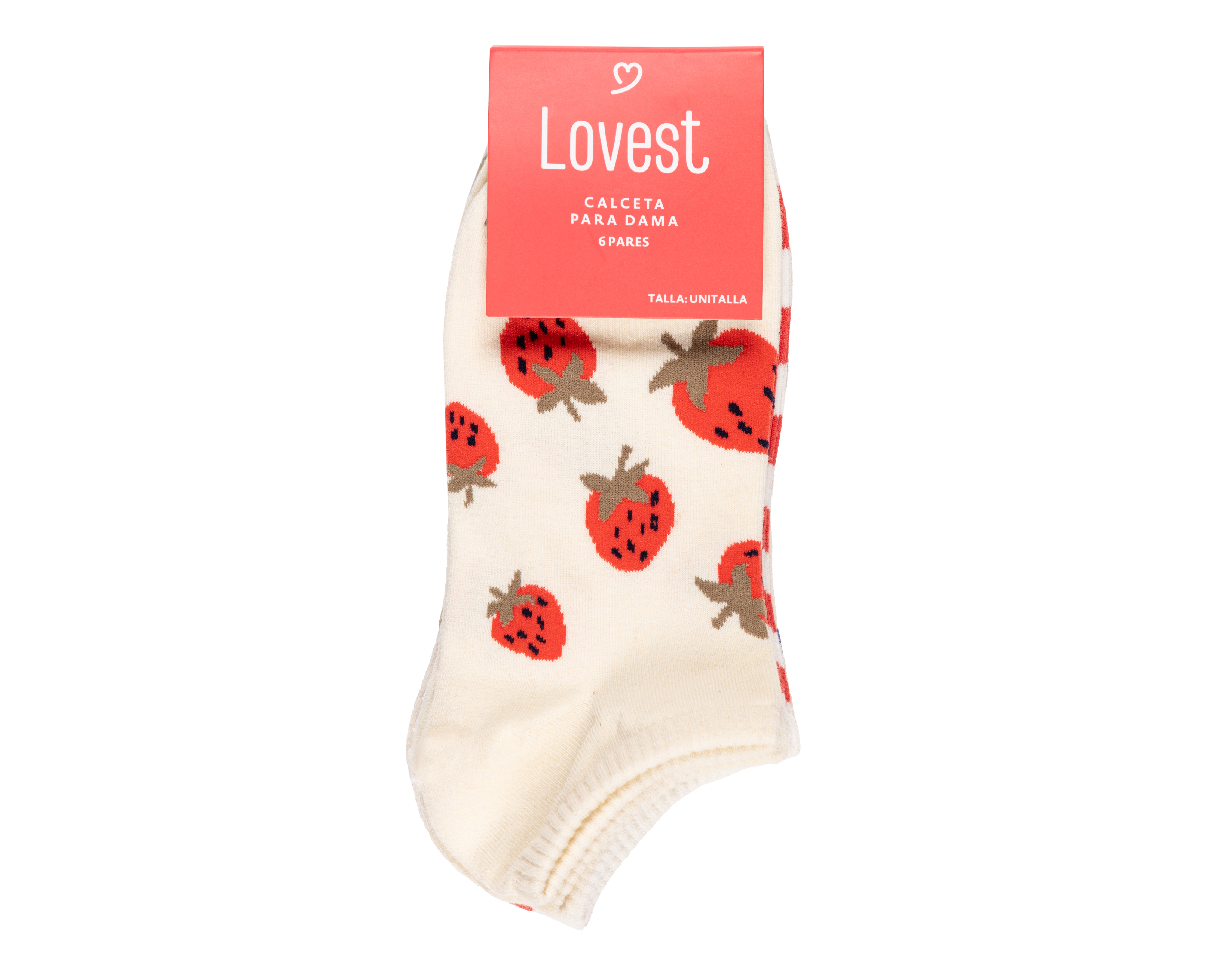 Foto 3 | Foto 3 | Calcetas Lovest para Mujer 6 Pares