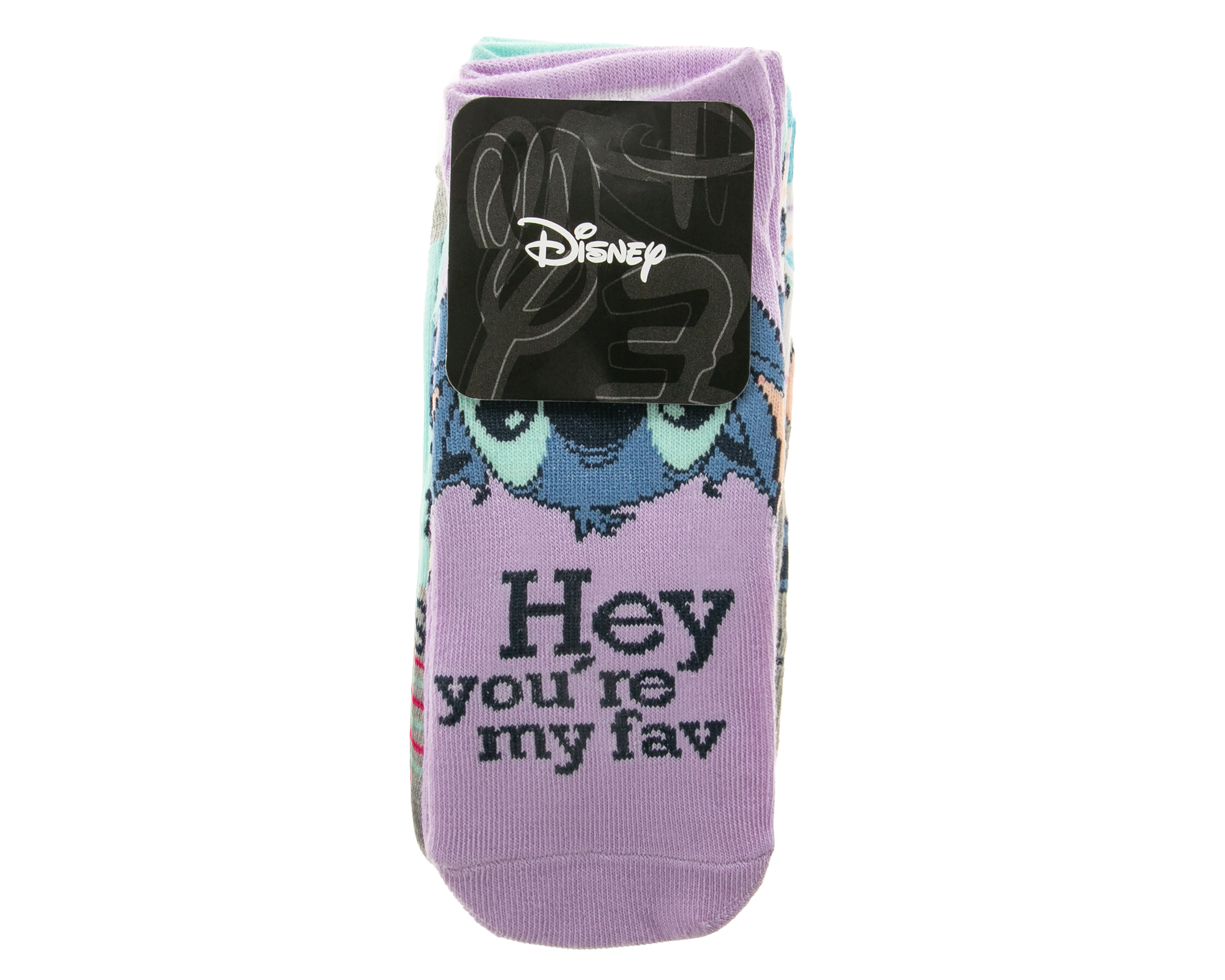 Foto 4 pulgar | Foto 3 | Calcetas Disney Lilo & Stitch para Mujer 6 Pares