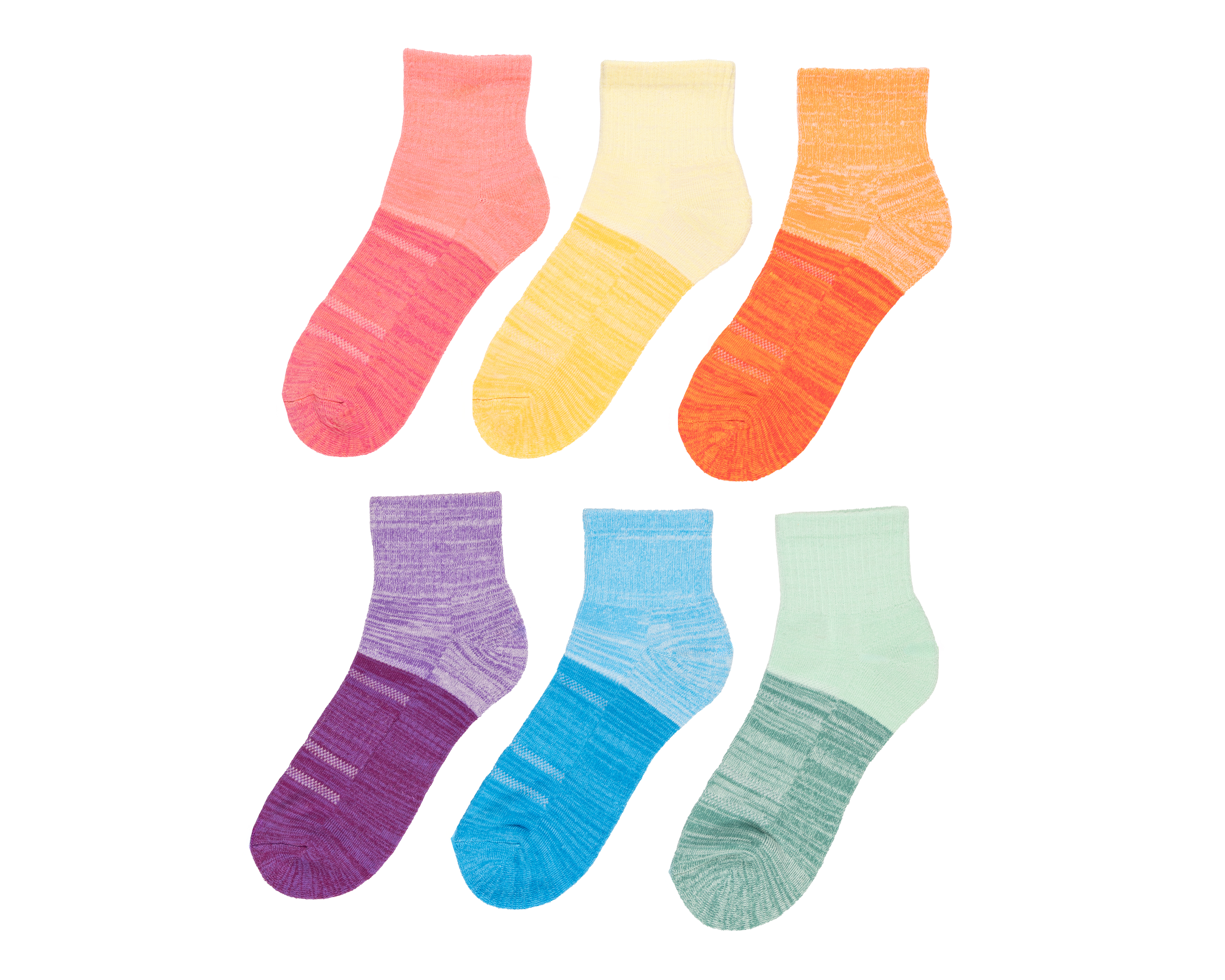 Foto 2 pulgar | Foto 1 | Calcetas Deportivas Sportline para Mujer 6 Pares