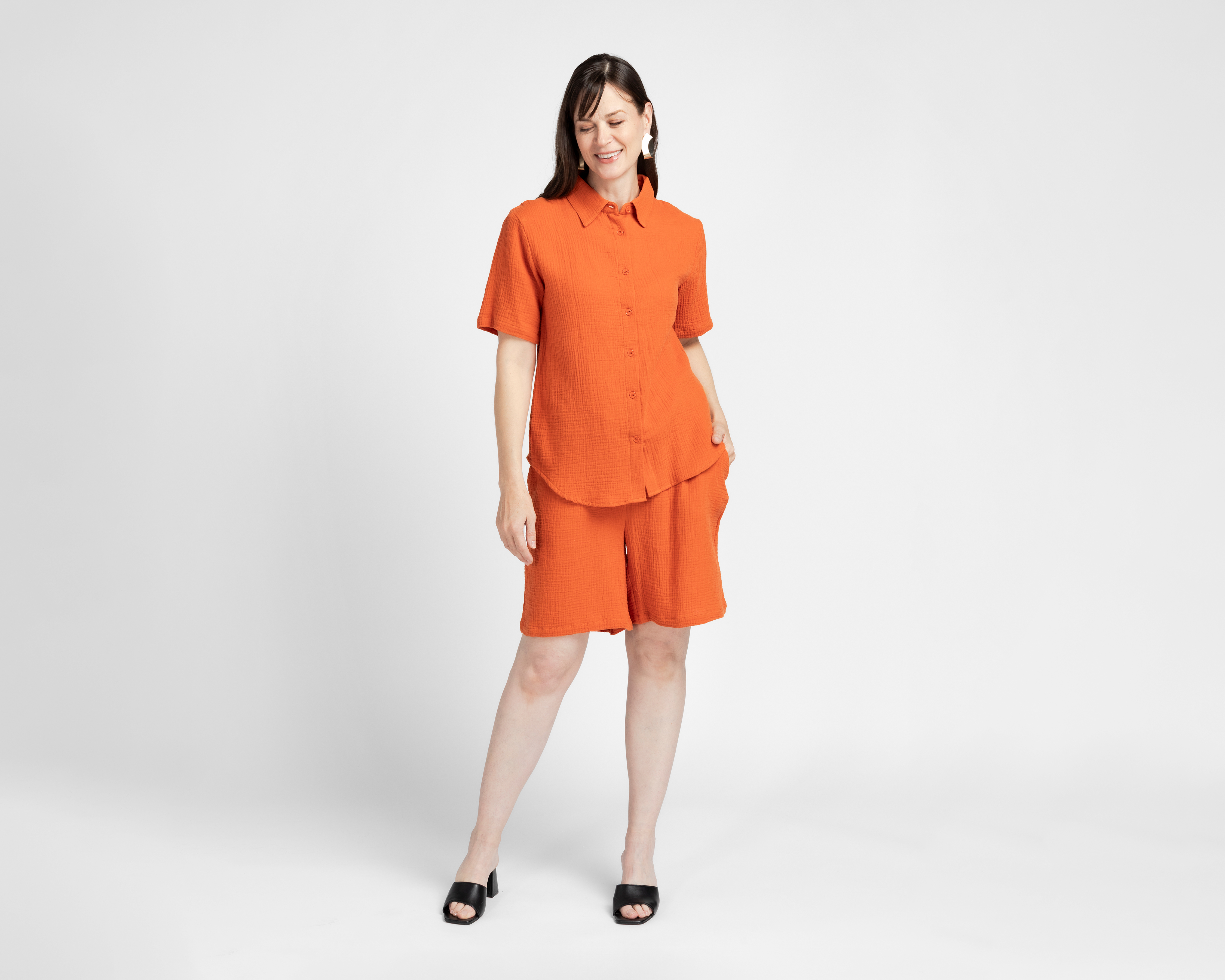 Foto 2 pulgar | Foto 1 | Conjunto Casual Lady Sun Manga Corta para Mujer