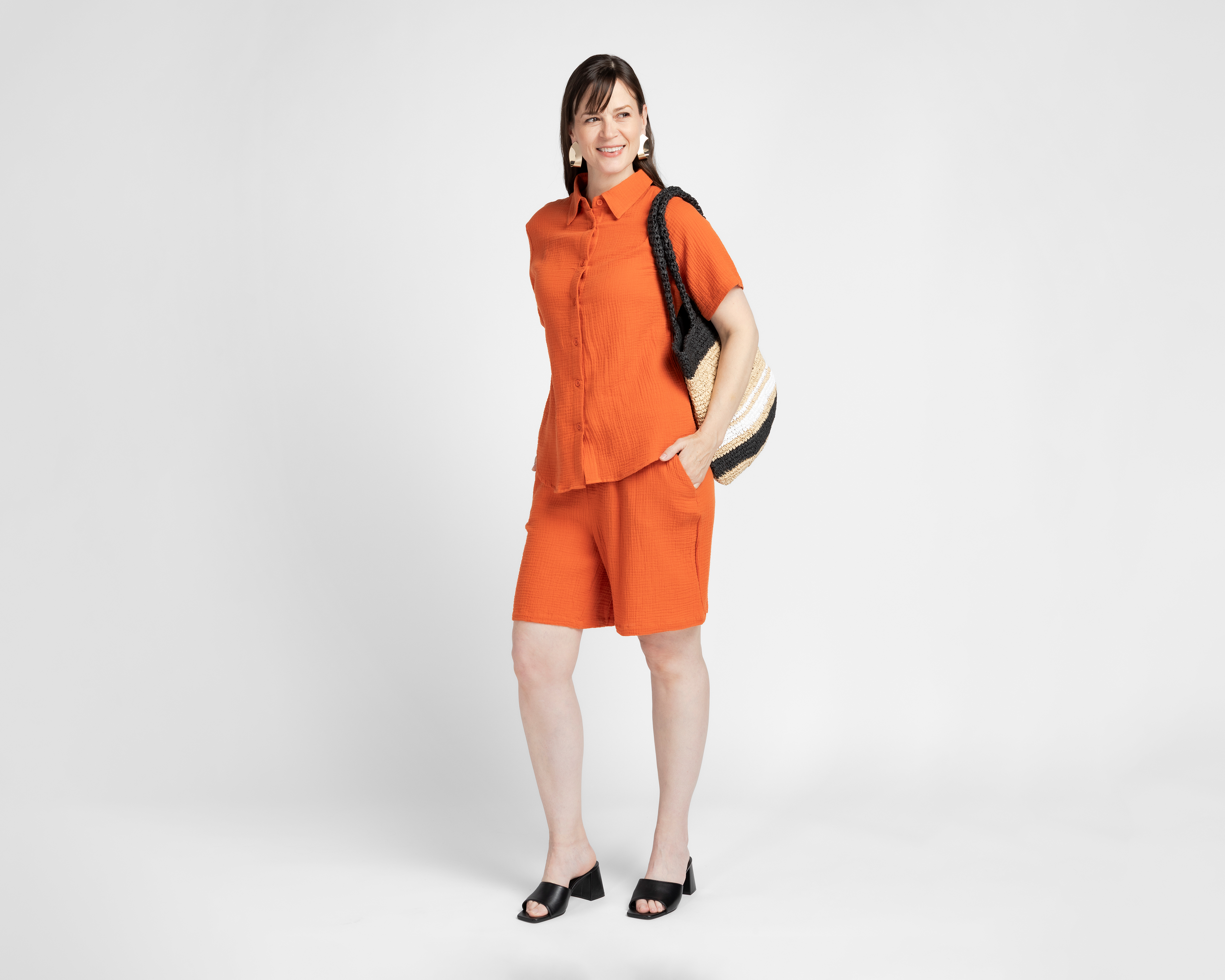 Foto 3 pulgar | Foto 2 | Conjunto Casual Lady Sun Manga Corta para Mujer