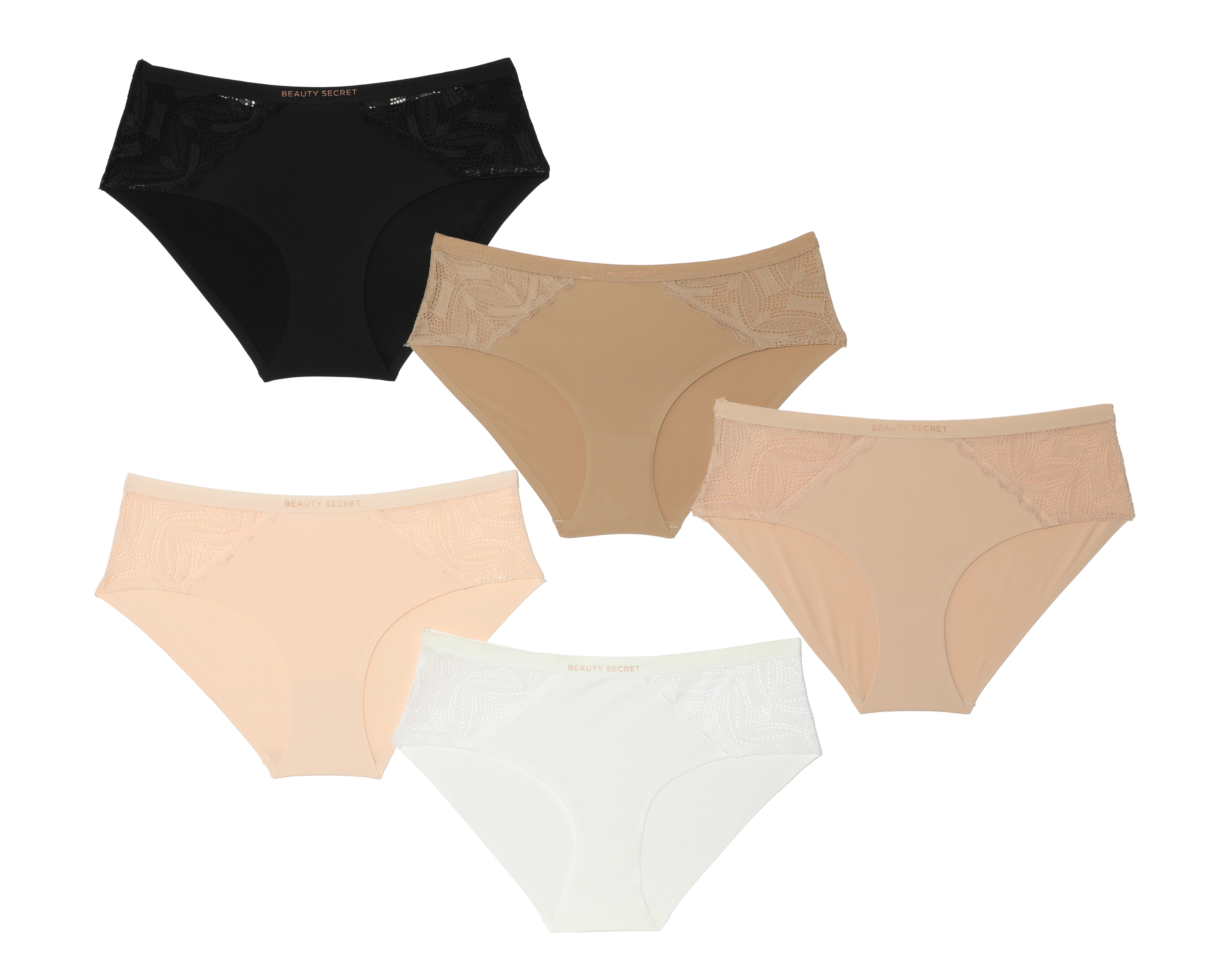 Bikini Seamless Beauty Secret para Mujer 5 Piezas