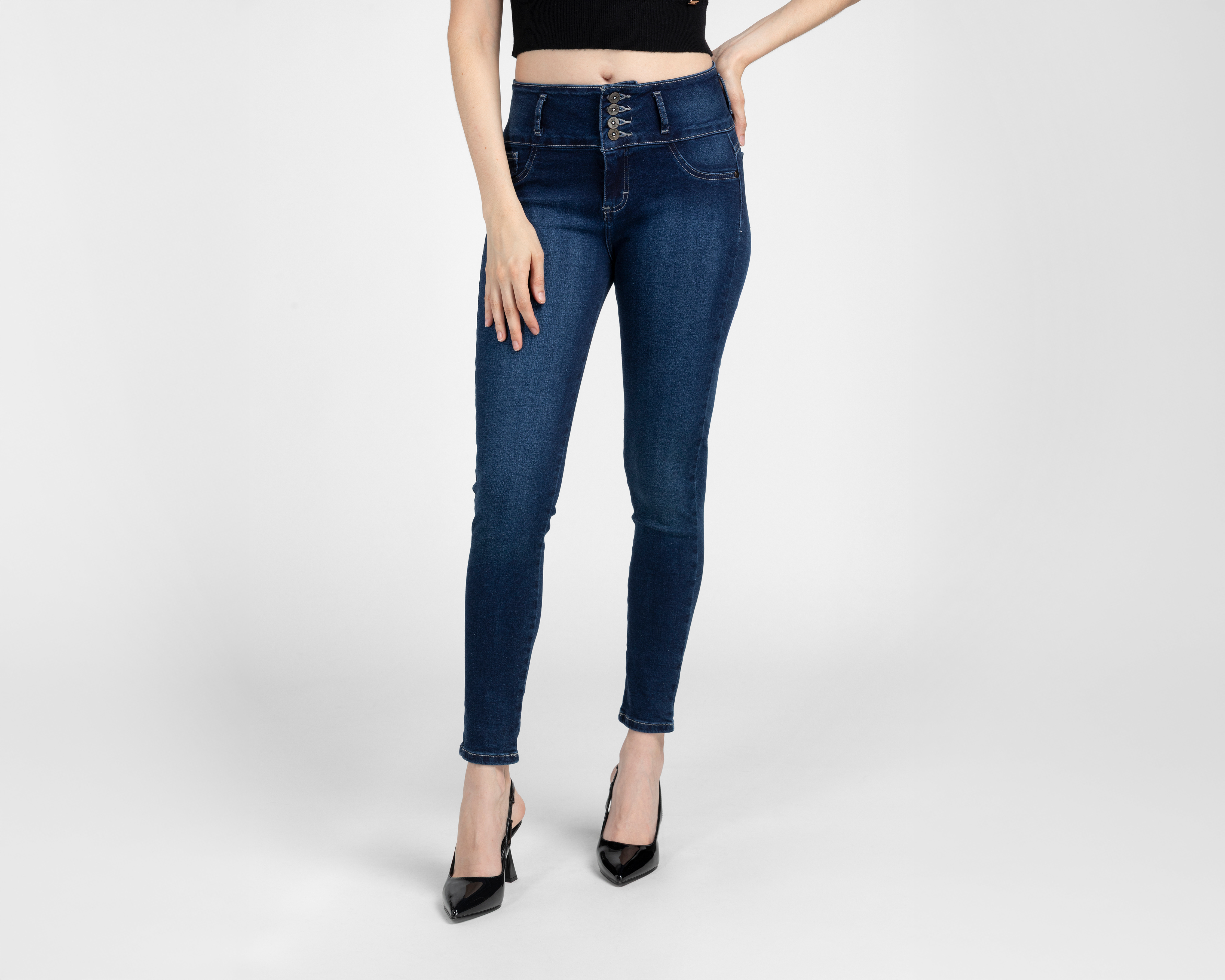 Foto 1 | Foto 1 | Jeans Skinny Lee para Mujer