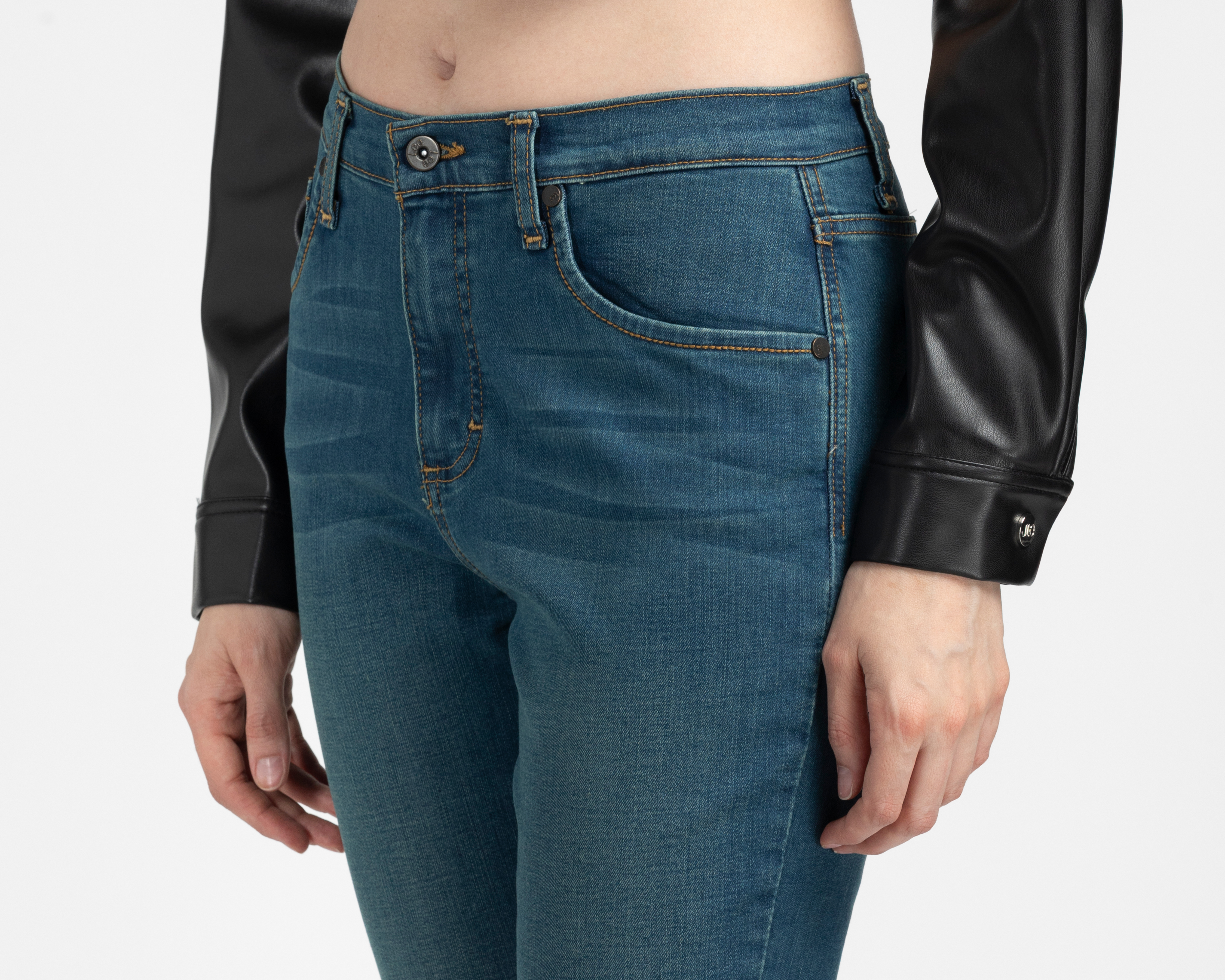 Foto 5 pulgar | Foto 4 | Jeans Skinny Lee X-Treme para Mujer