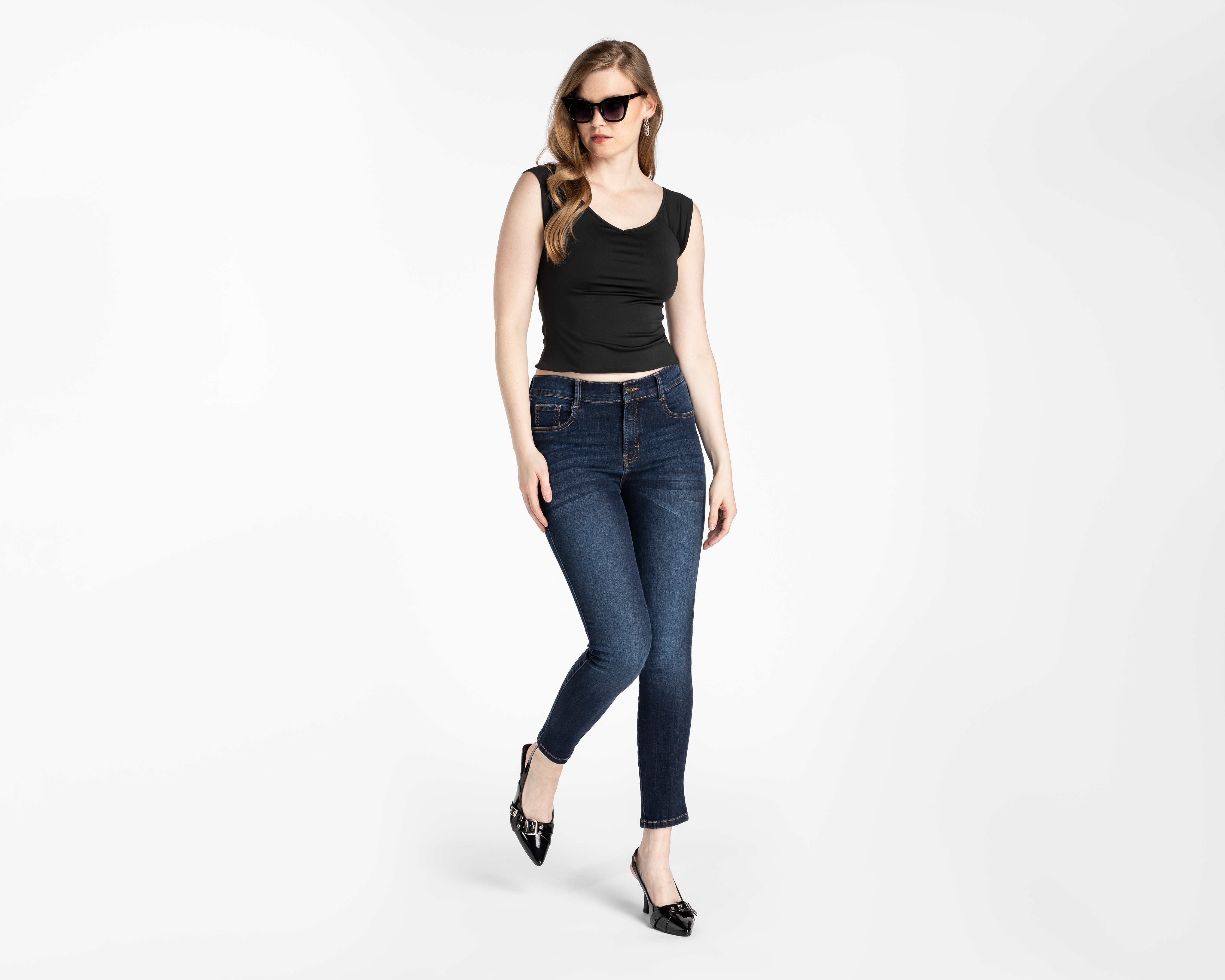 Foto 2 | Foto 2 | Jeans Skinny Oh Pomp para Mujer