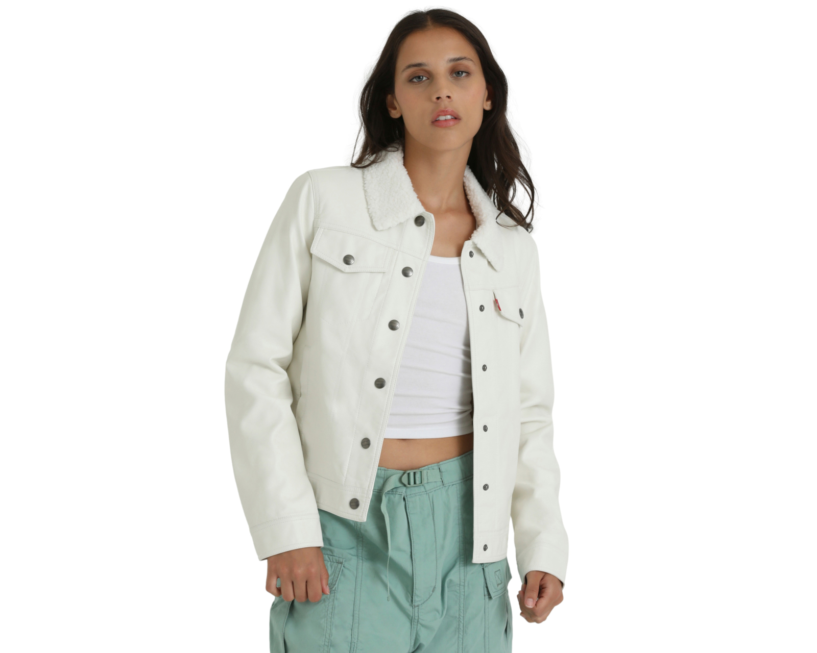 Foto 5 | Foto 5 | Chamarra Levi's Trucker con Sherpa