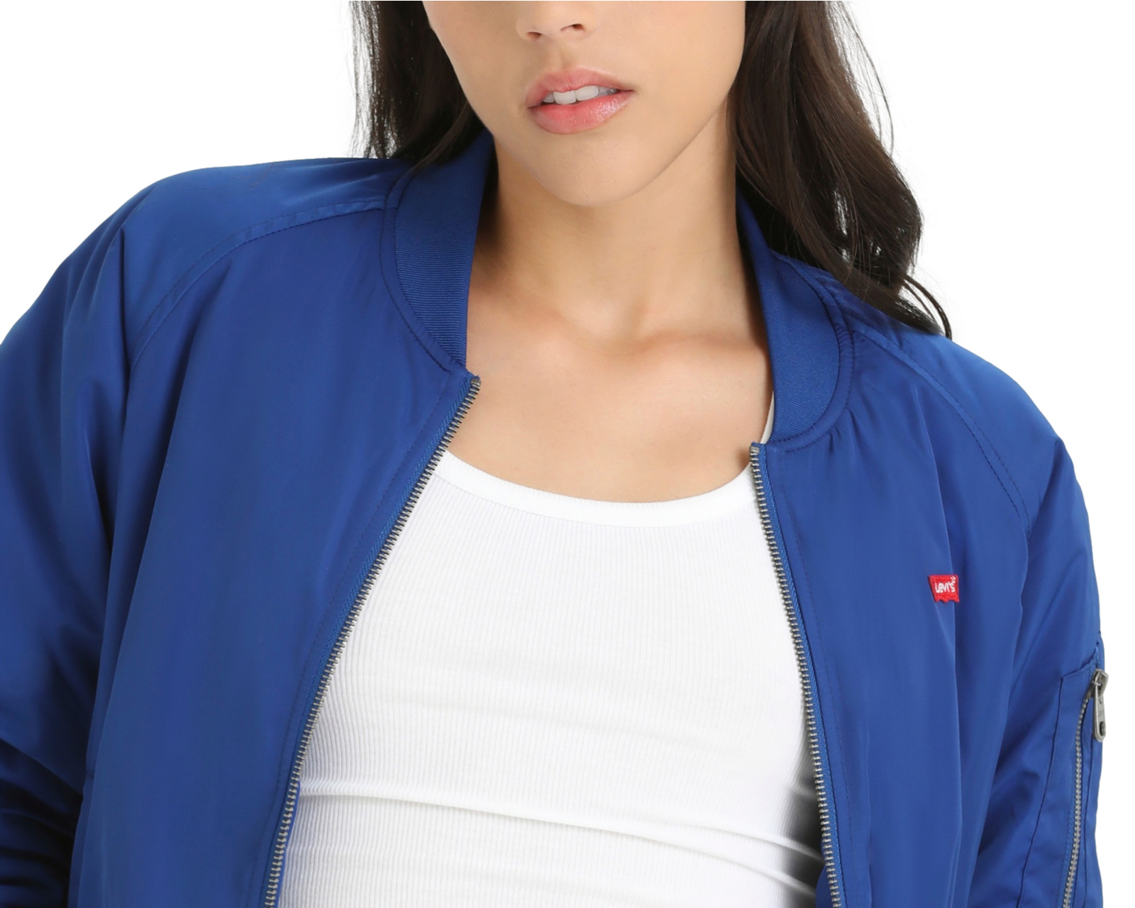 Foto 6 | Foto 6 | Chamarra Levi's Azul con Cierre