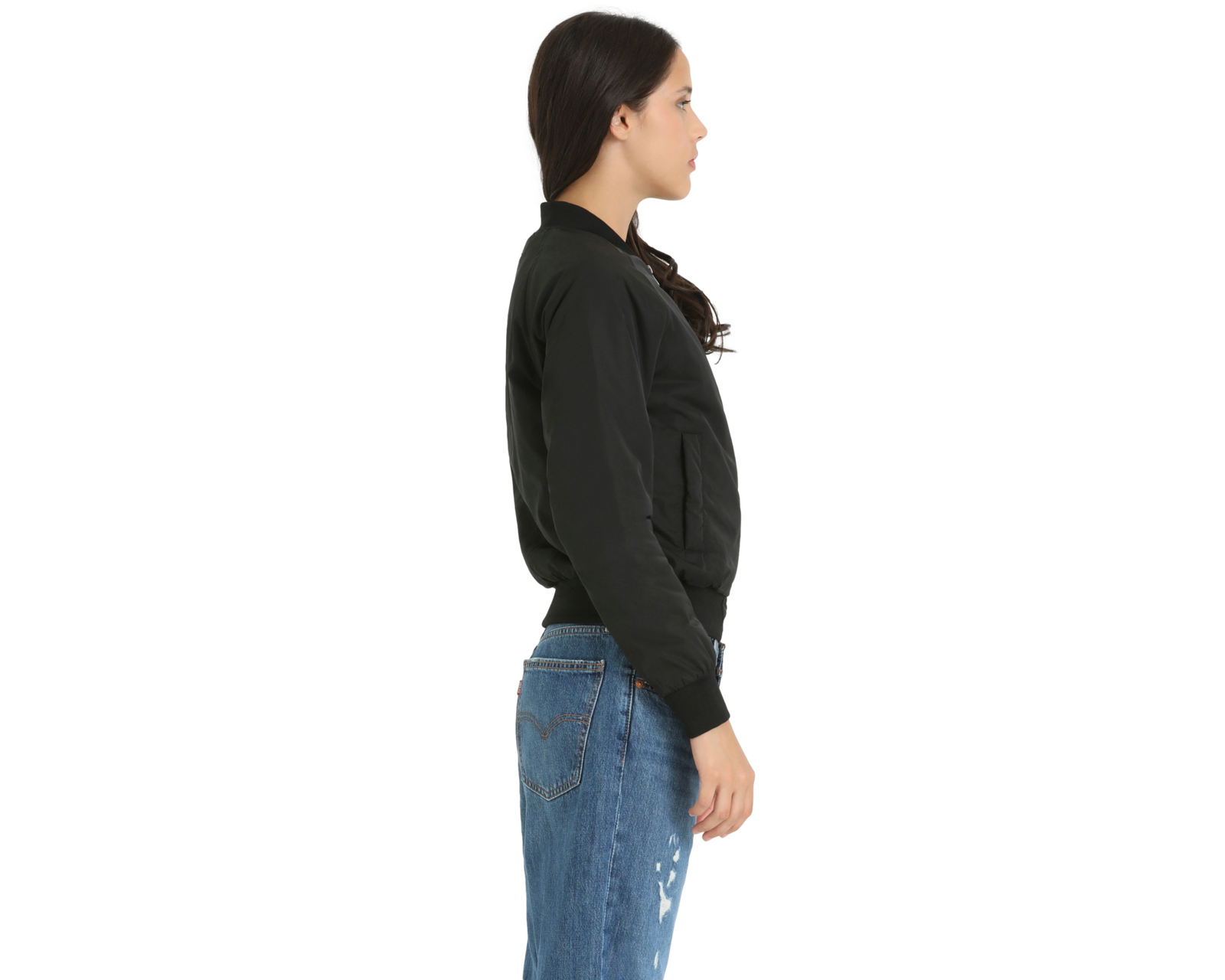 Foto 2 | Foto 2 | Chamarra Levi's Negra con Cierre