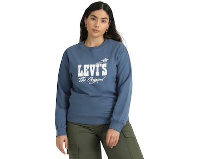 Foto 5 | Foto 5 | Sudadera Levi's Azul de Algodón
