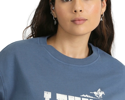 Foto 6 | Foto 6 | Sudadera Levi's Azul de Algodón