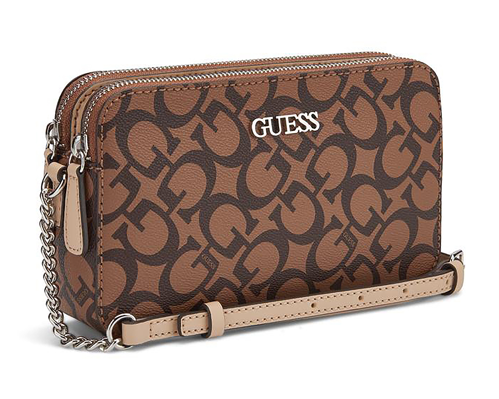 Foto 3 pulgar | Foto 2 | Bolsa Cruzada Guess Tidewood Mini