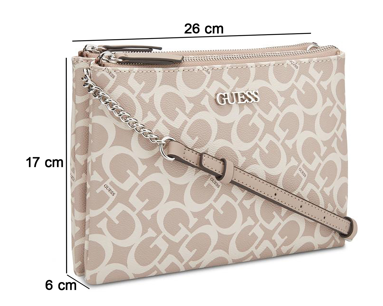 Foto 5 | Foto 5 | Bolsa Cruzada Guess Tidewood Mini