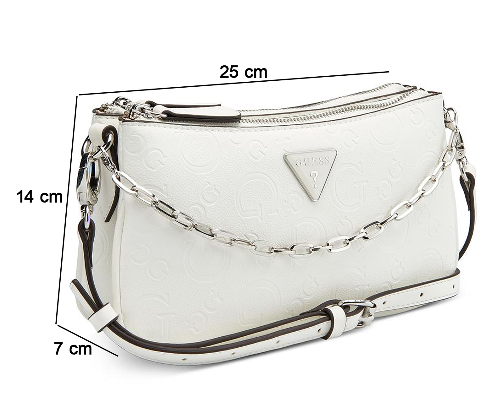 Foto 6 pulgar | Foto 5 | Bolsa Cruzada Guess Tyrah