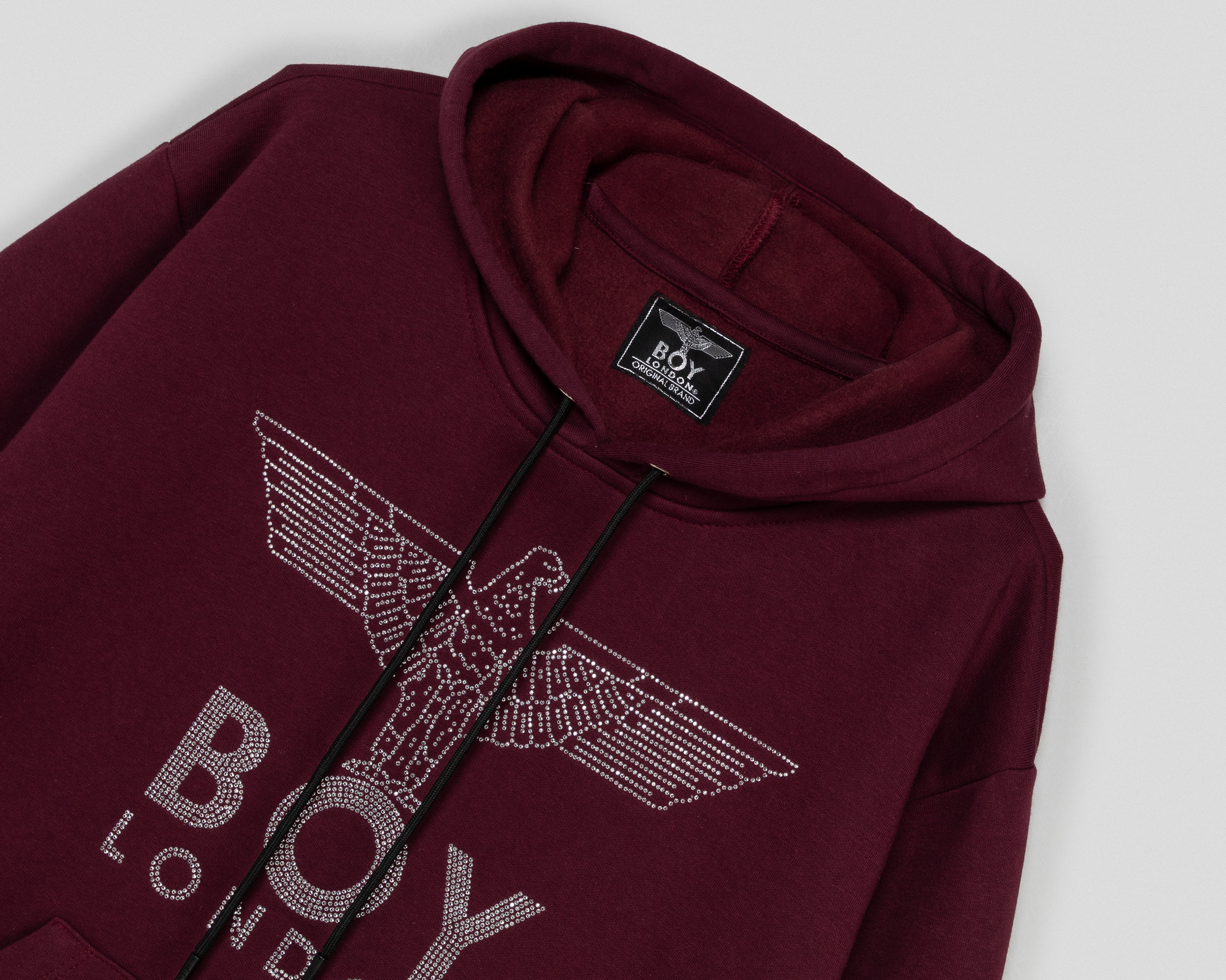 Foto 4 pulgar | Foto 3 | Sudadera con Capucha Boy London para Mujer