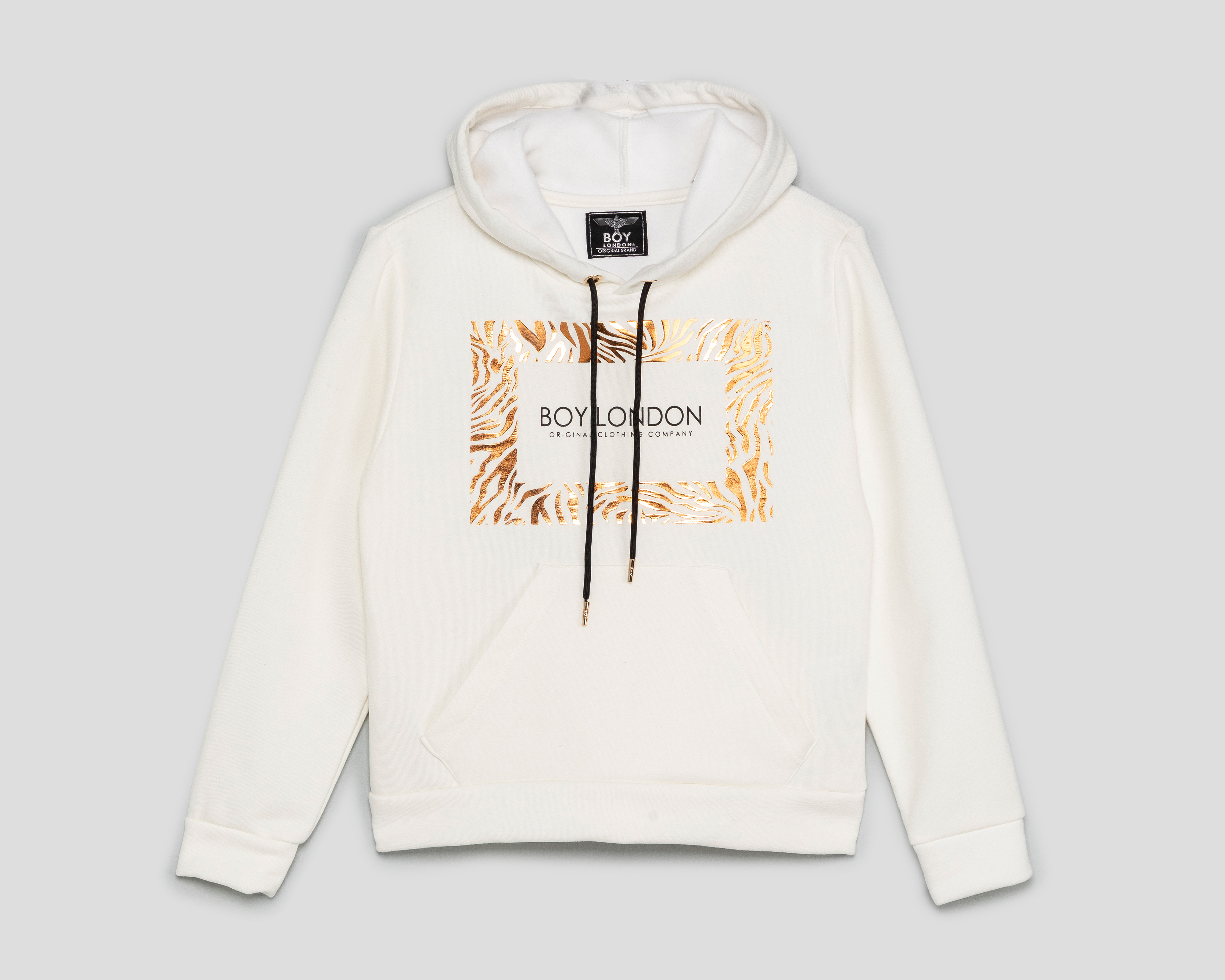 Foto 2 pulgar | Foto 1 | Sudadera con Capucha Boy London para Mujer