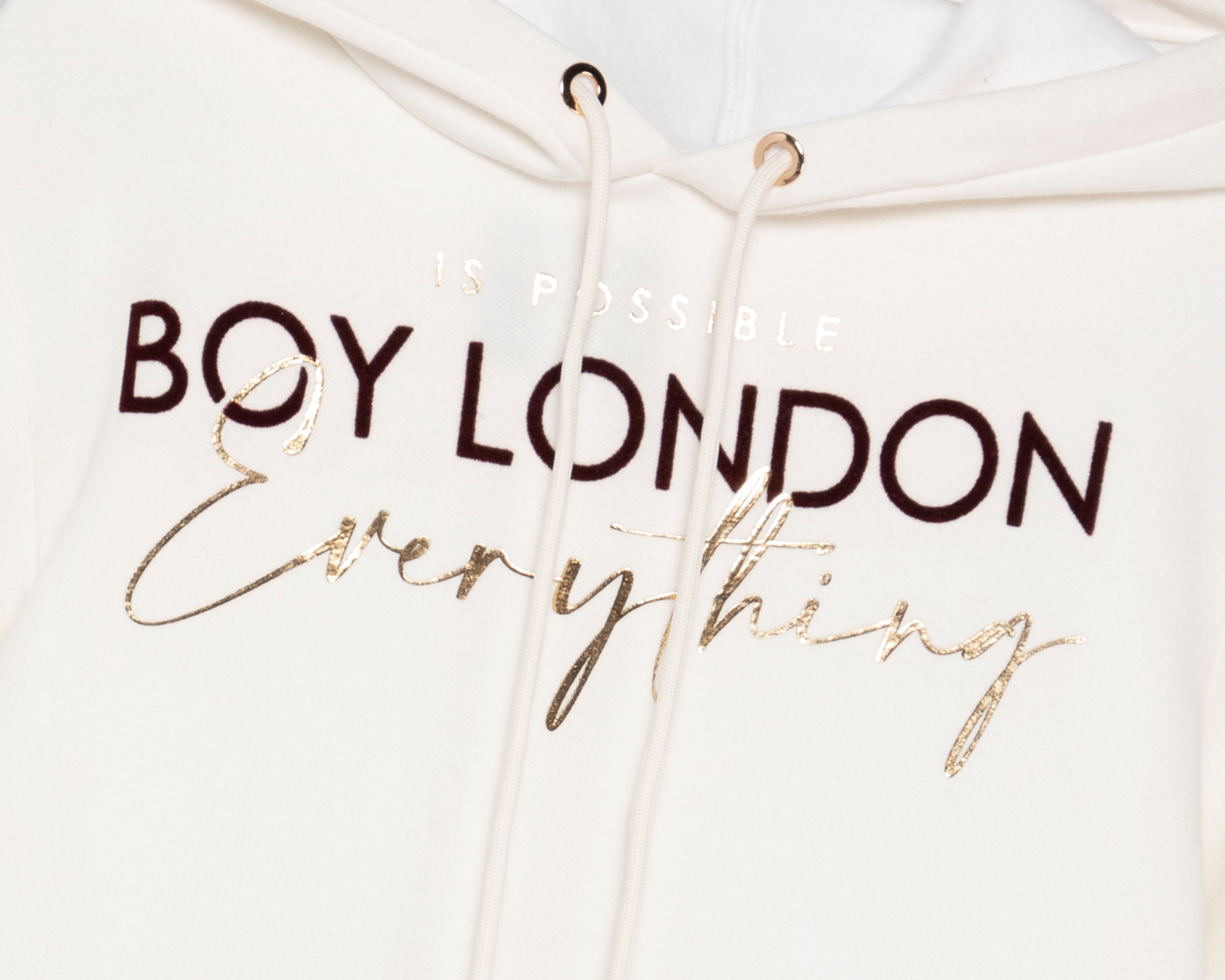 Foto 4 pulgar | Foto 3 | Sudadera con Capucha Boy London para Mujer