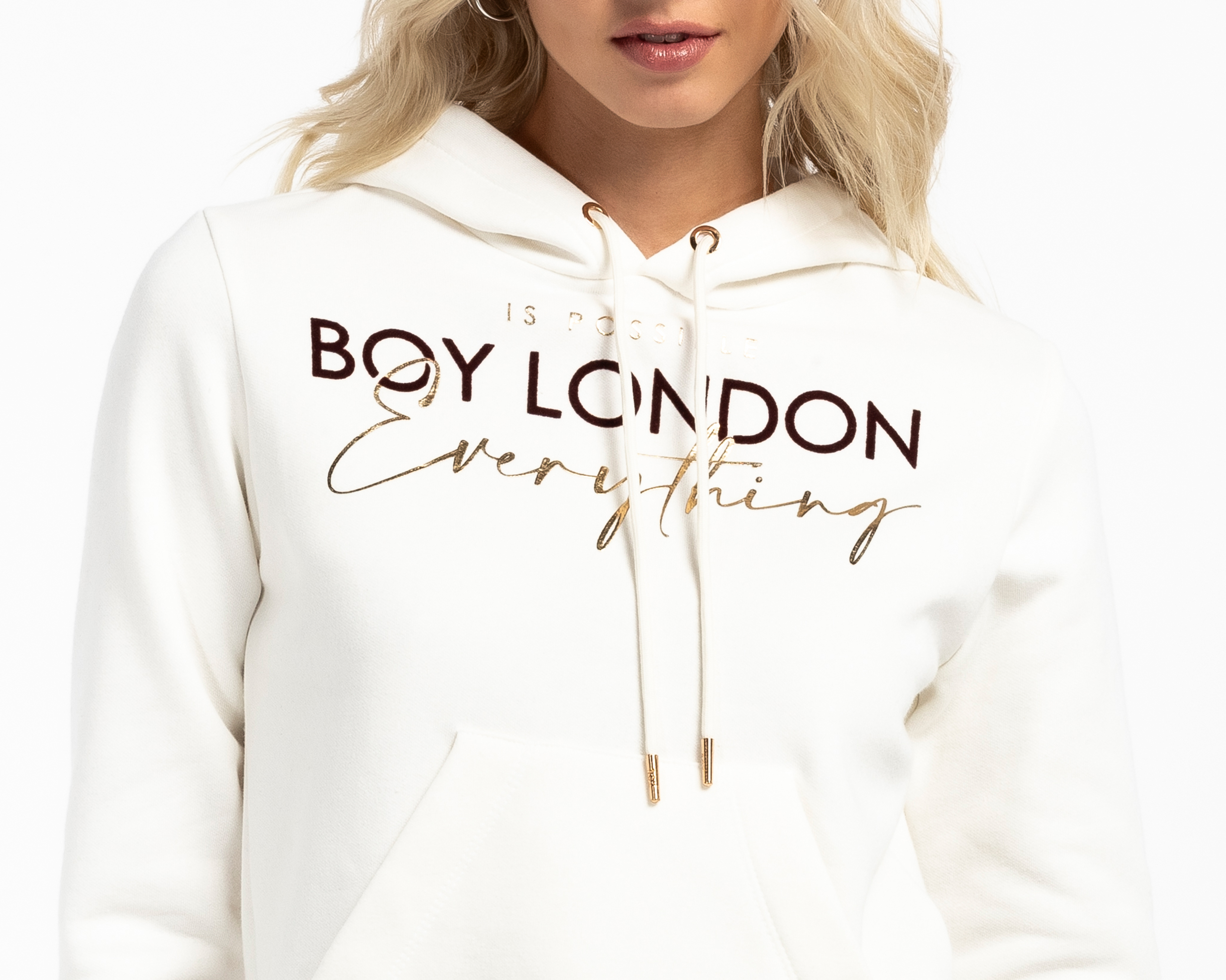 Foto 4 | Foto 4 | Sudadera con Capucha Boy London para Mujer