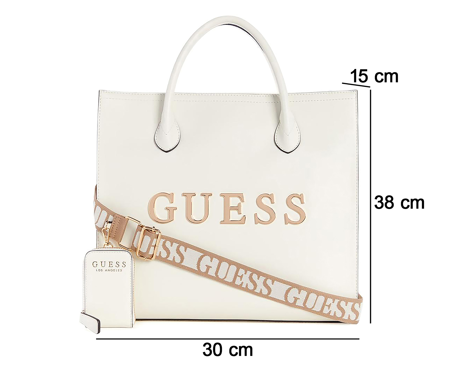 Foto 5 pulgar | Foto 4 | Bolsa Cruzada Guess Caracara con Monedero