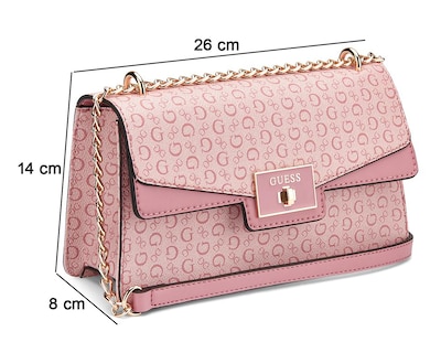 Foto 5 | Foto 5 | Bolsa Cruzada Guess Alysa