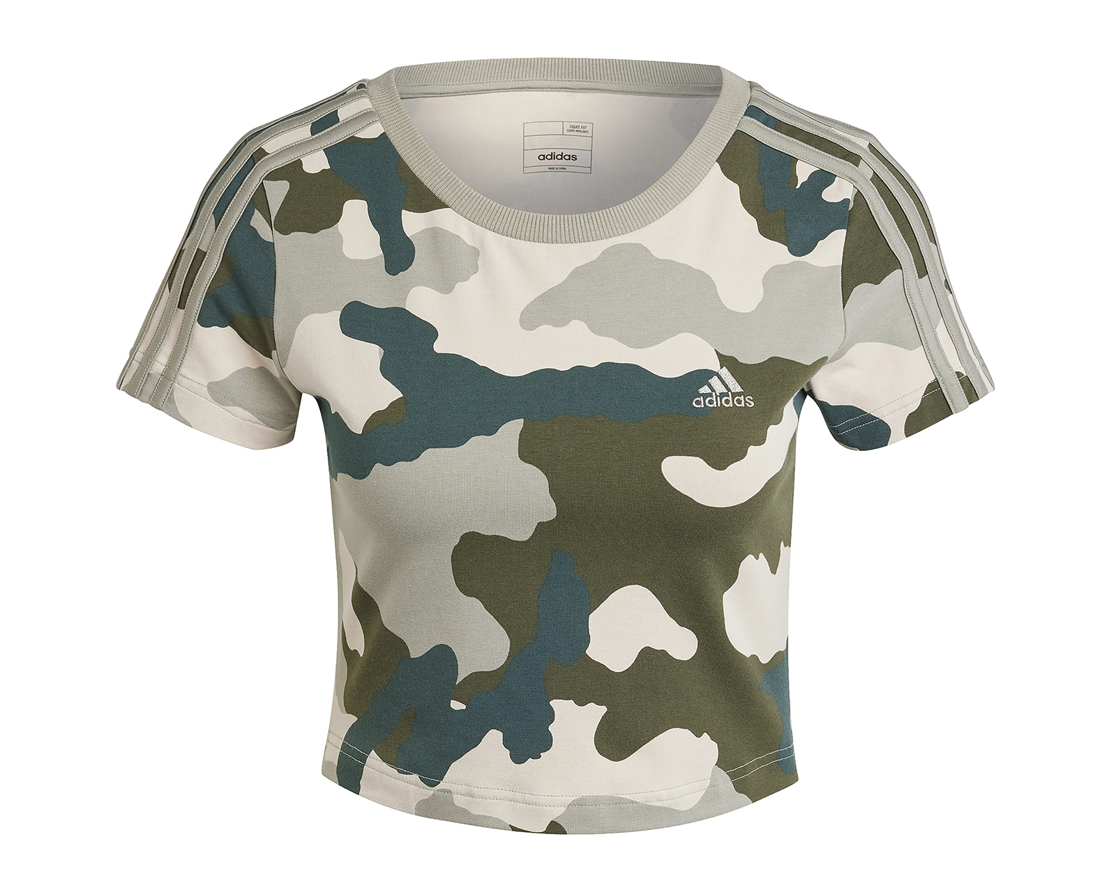 Foto 8 pulgar | Foto 7 | Playera Adidas CAMO3S para Mujer