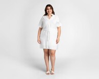 Vestido Casual Sahara Blanco Corto para Mujer