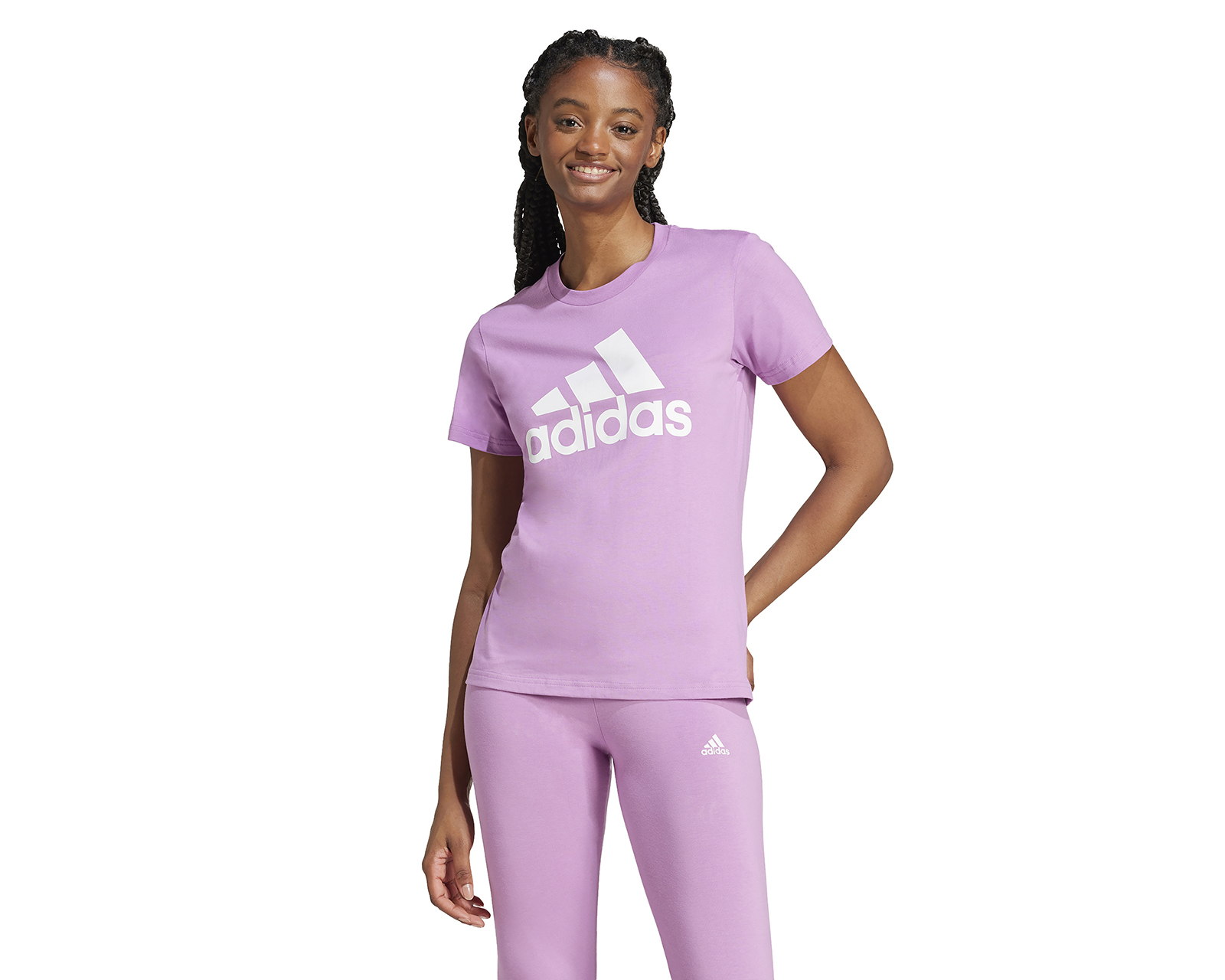 Playera Adidas Loungewear Essential Logo de Entrenamiento para Mujer