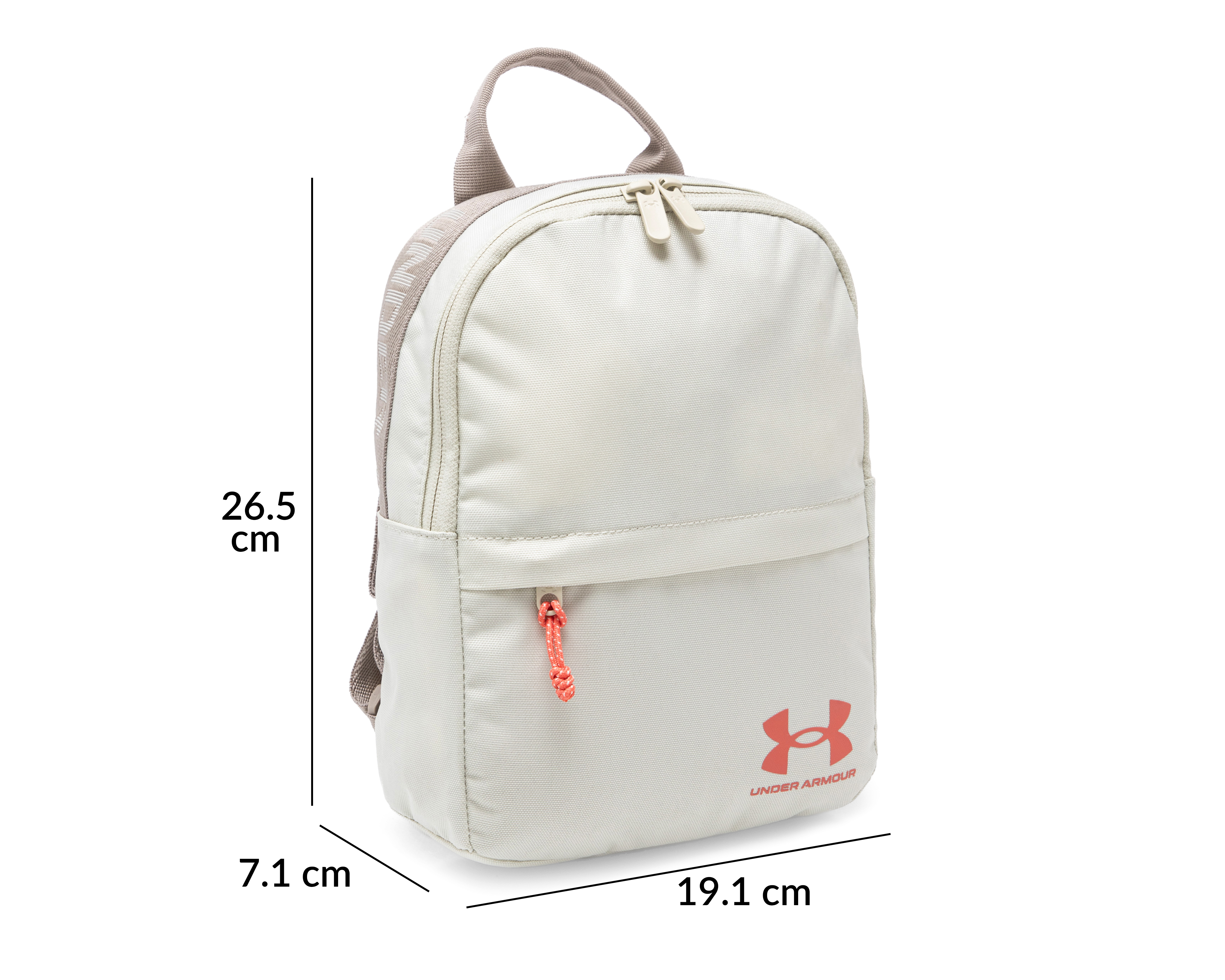 Foto 8 pulgar | Foto 7 | Minimochila Under Armour Loudon Blanca
