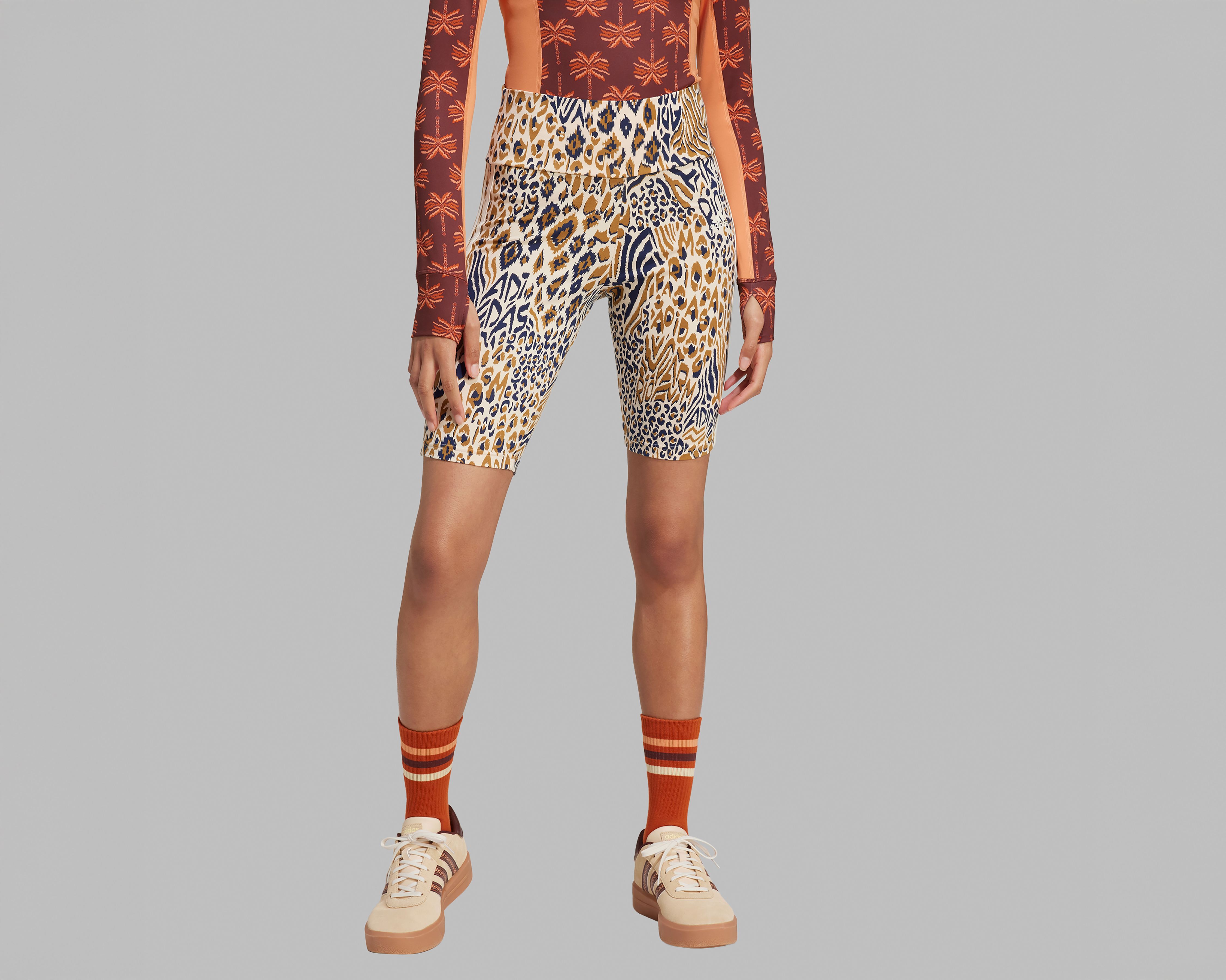 Short de Entrenamiento Adidas FARM Rio para Mujer