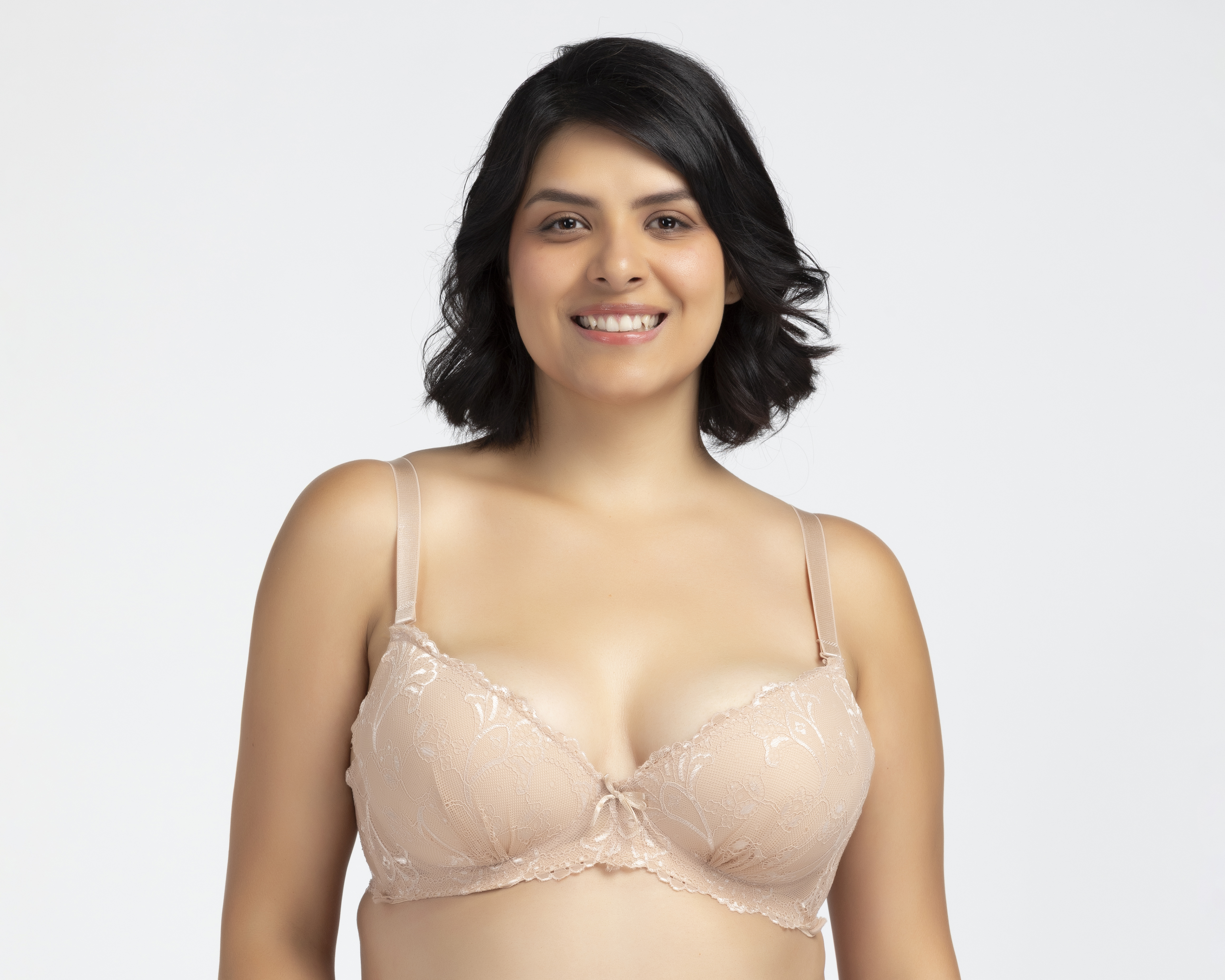 Foto 2 | Foto 2 | Brasier Copa Completa con Encaje Eva Novias 2 Pack