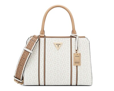 Foto 1 | Foto 1 | Bolsa de Mano Guess Cassian Blanca