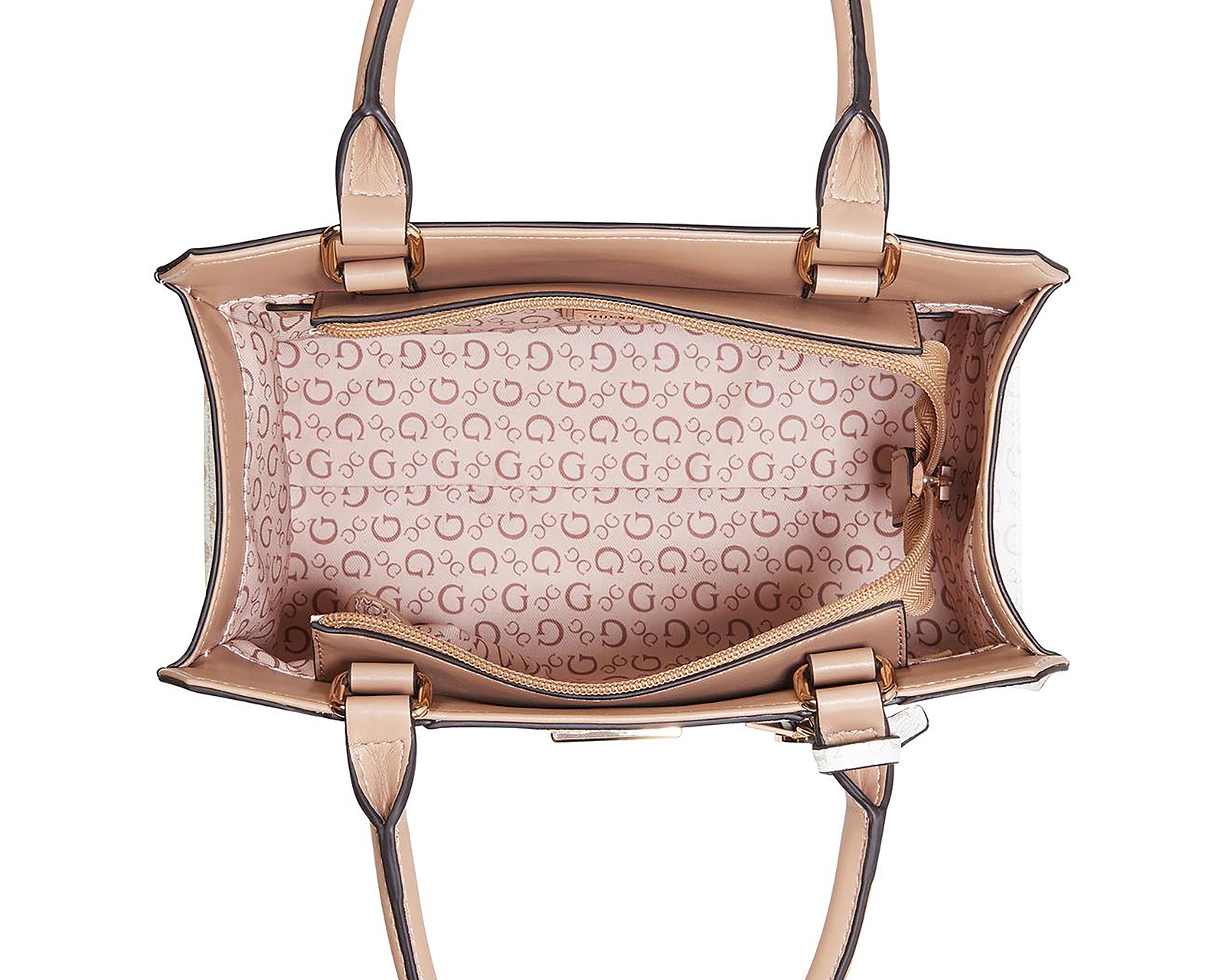 Foto 5 pulgar | Foto 4 | Bolsa de Mano Guess Cassian Blanca