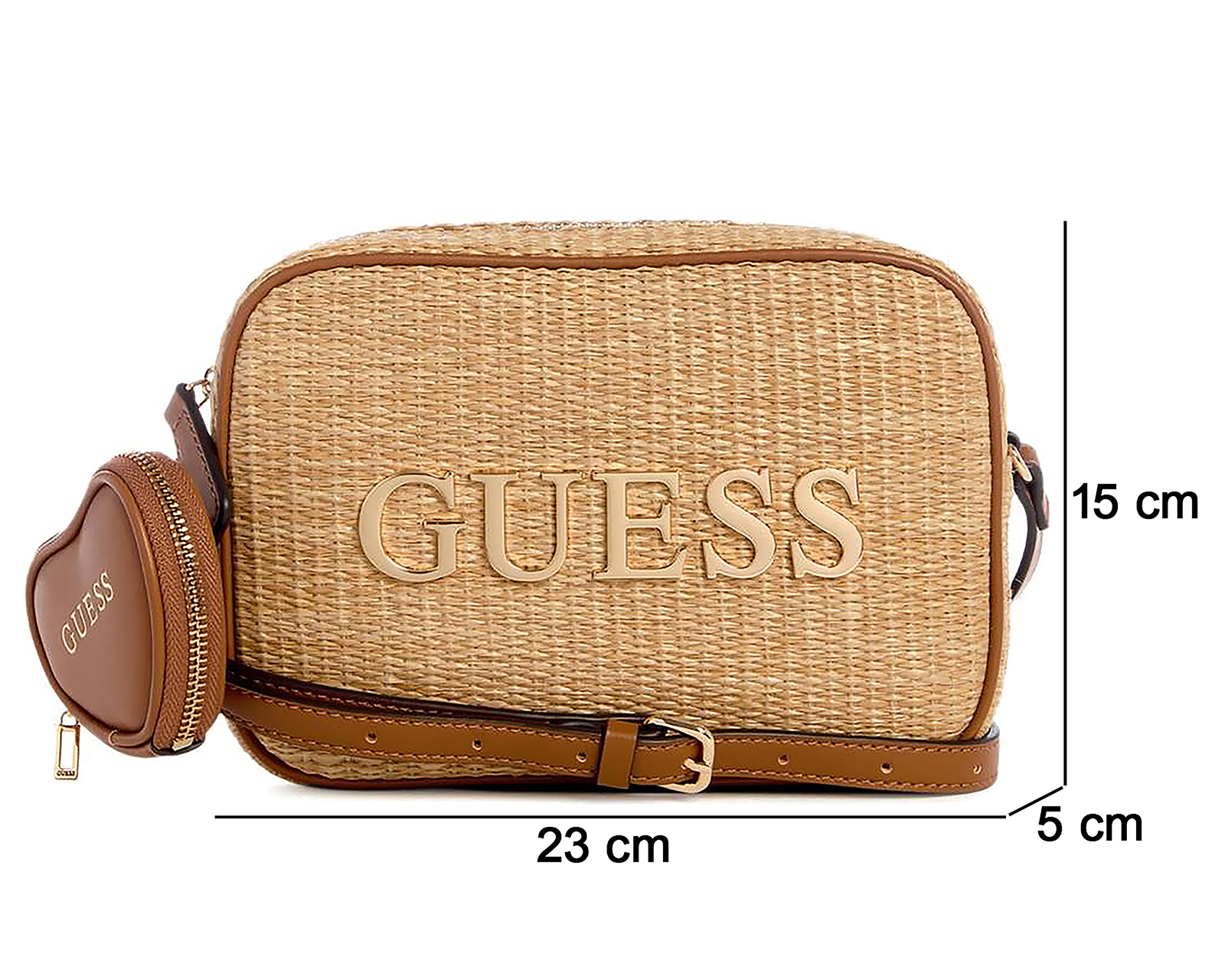 Foto 5 pulgar | Foto 4 | Bolsa Cruzada Guess Pristina Camera con Monedero
