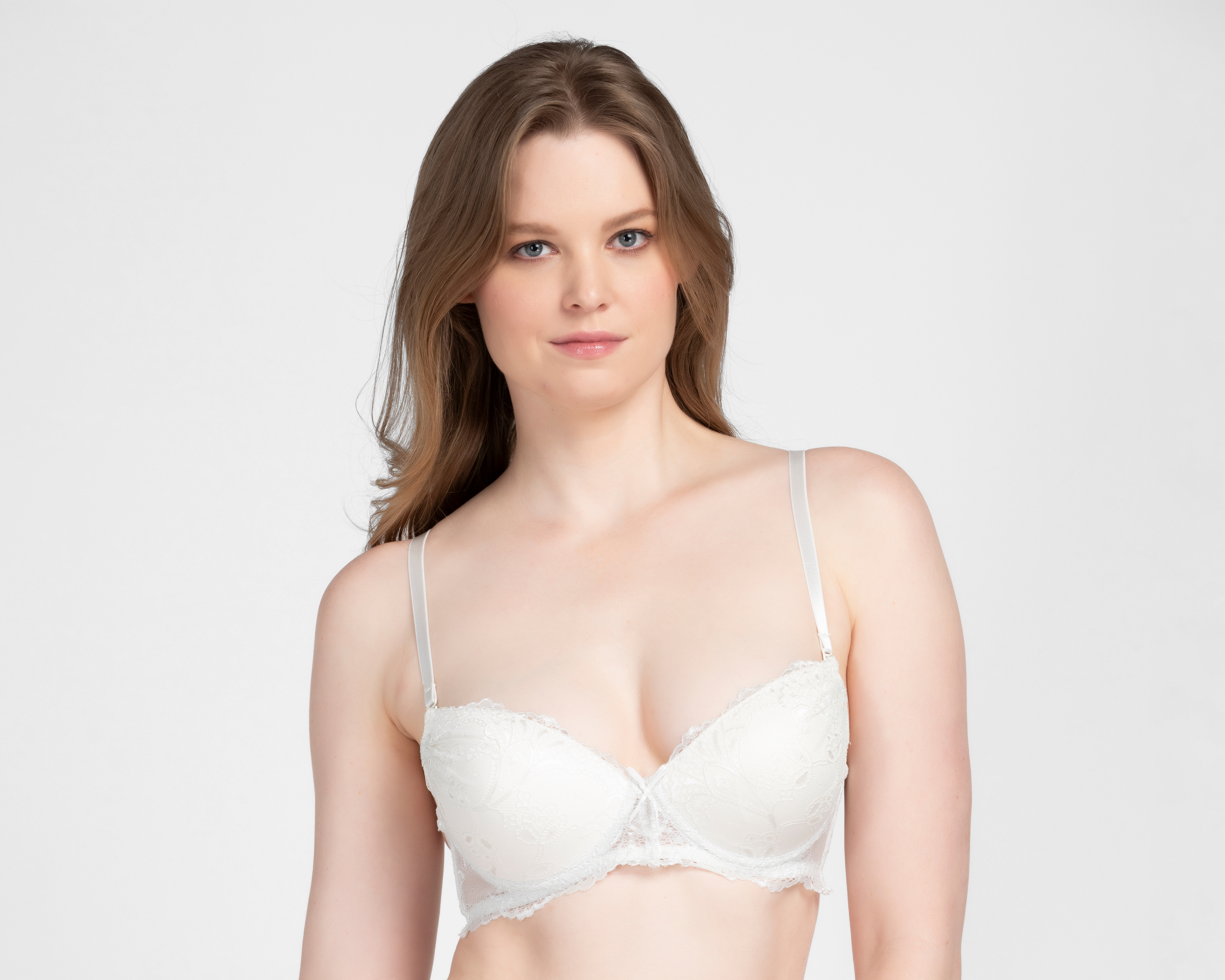 Foto 1 | Foto 1 | Brasier Media Copa con Encaje Eva Novias