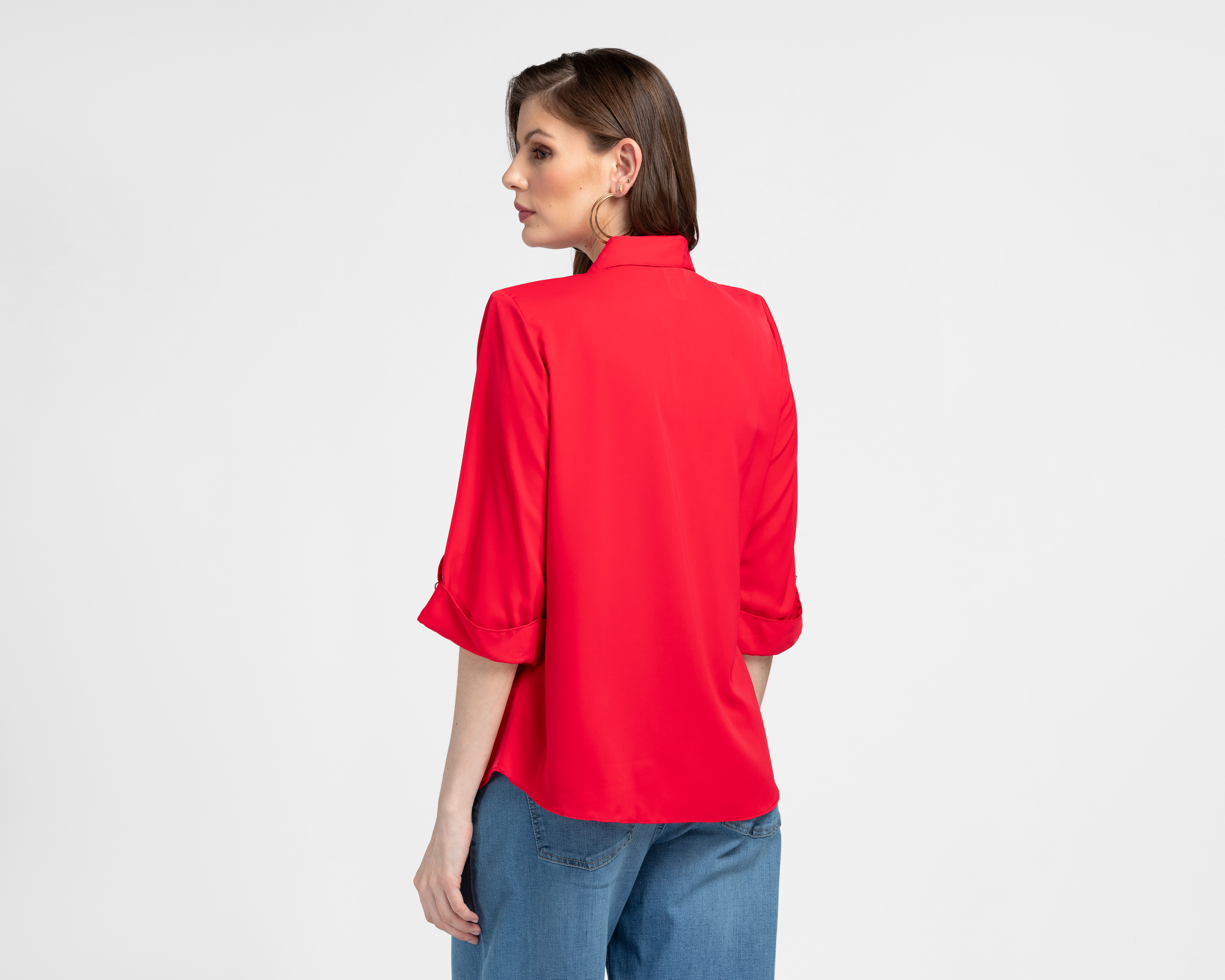 Foto 4 pulgar | Foto 3 | Blusa Manga 3/4 Paloma para Mujer