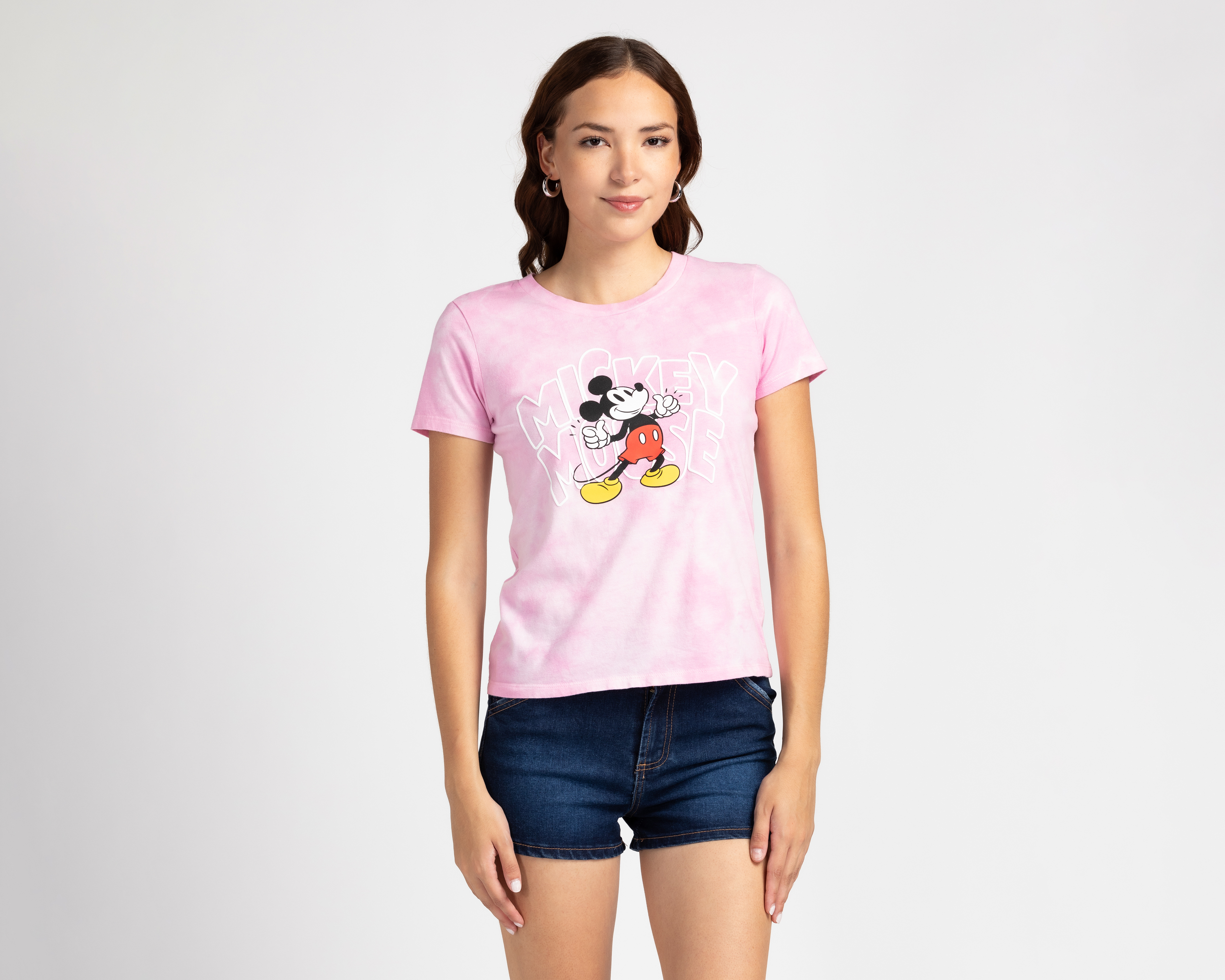 Foto 2 pulgar | Foto 1 | Playera Disney Mickey Mouse para Mujer