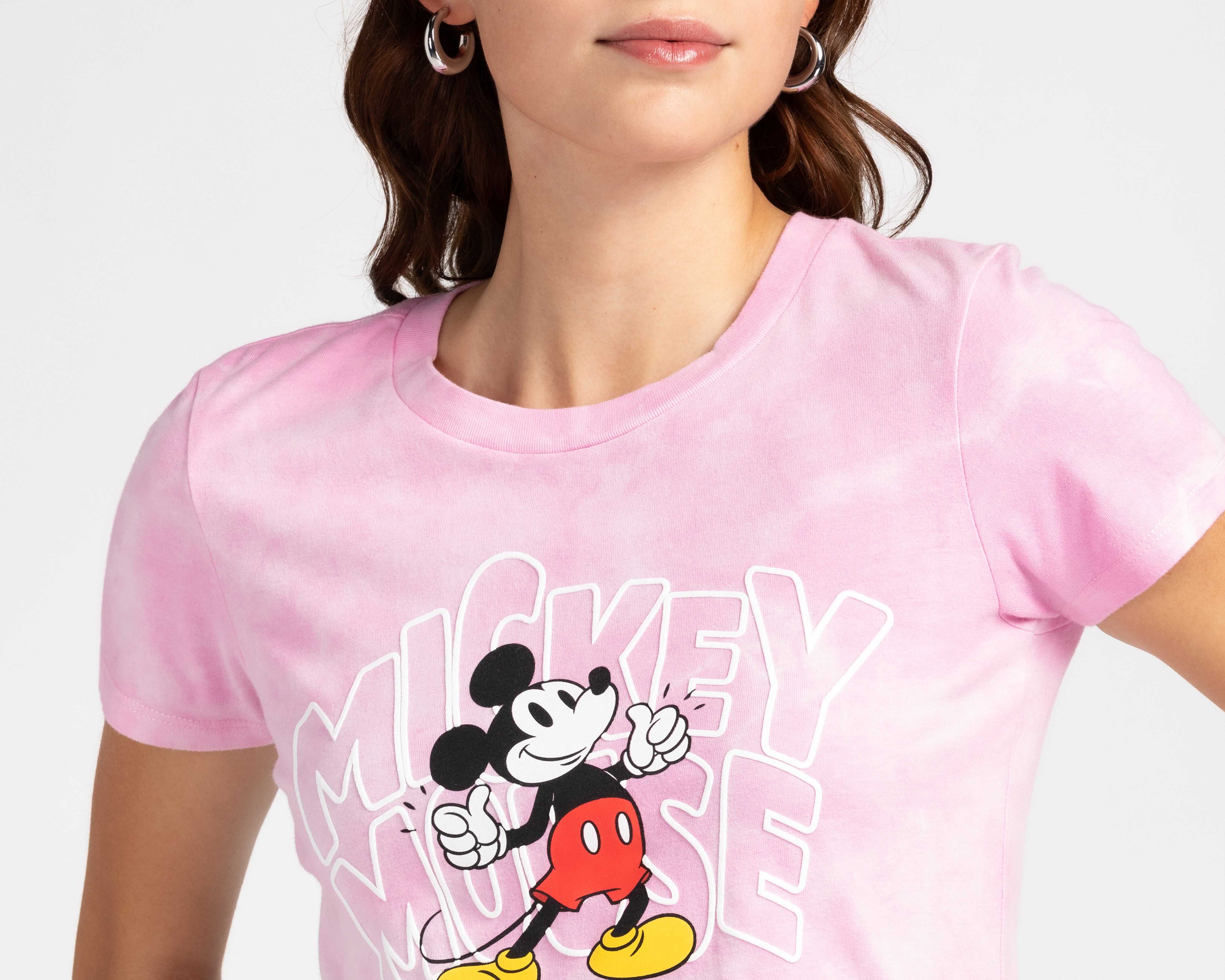 Foto 4 pulgar | Foto 3 | Playera Disney Mickey Mouse para Mujer